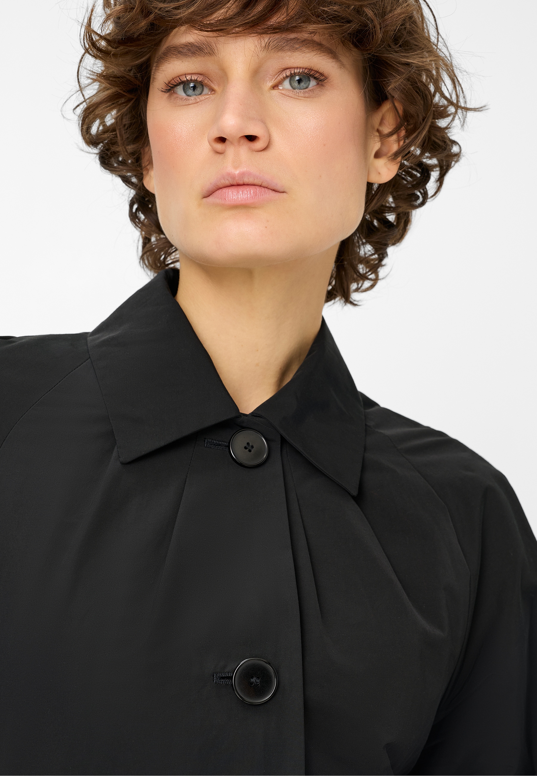 Fuchs Schmitt Kurzmantel Baumwollmix, Regular Fit, Leistentaschen