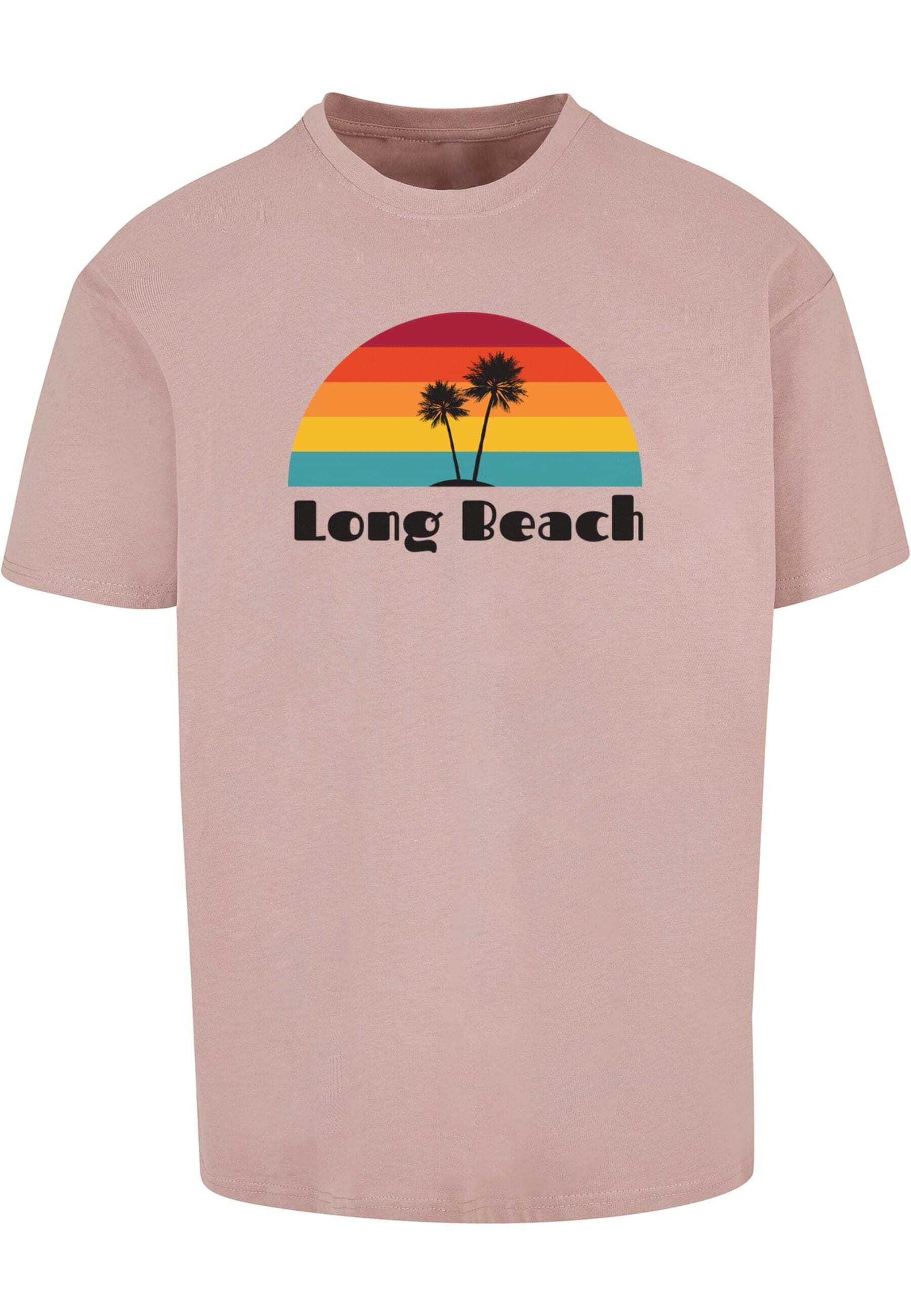 Merchcode T-Shirt "Merchcode Herren Long Beach Heavy Oversize Tee-BY102" günstig online kaufen