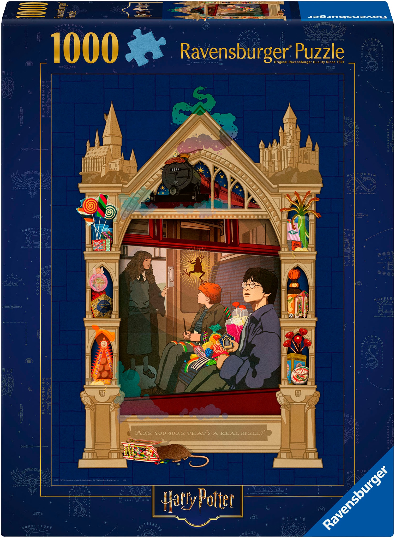 Puzzle »Harry Potter auf dem Weg nach Hogwarts«, Made in Germany; FSC® - schützt Wald...