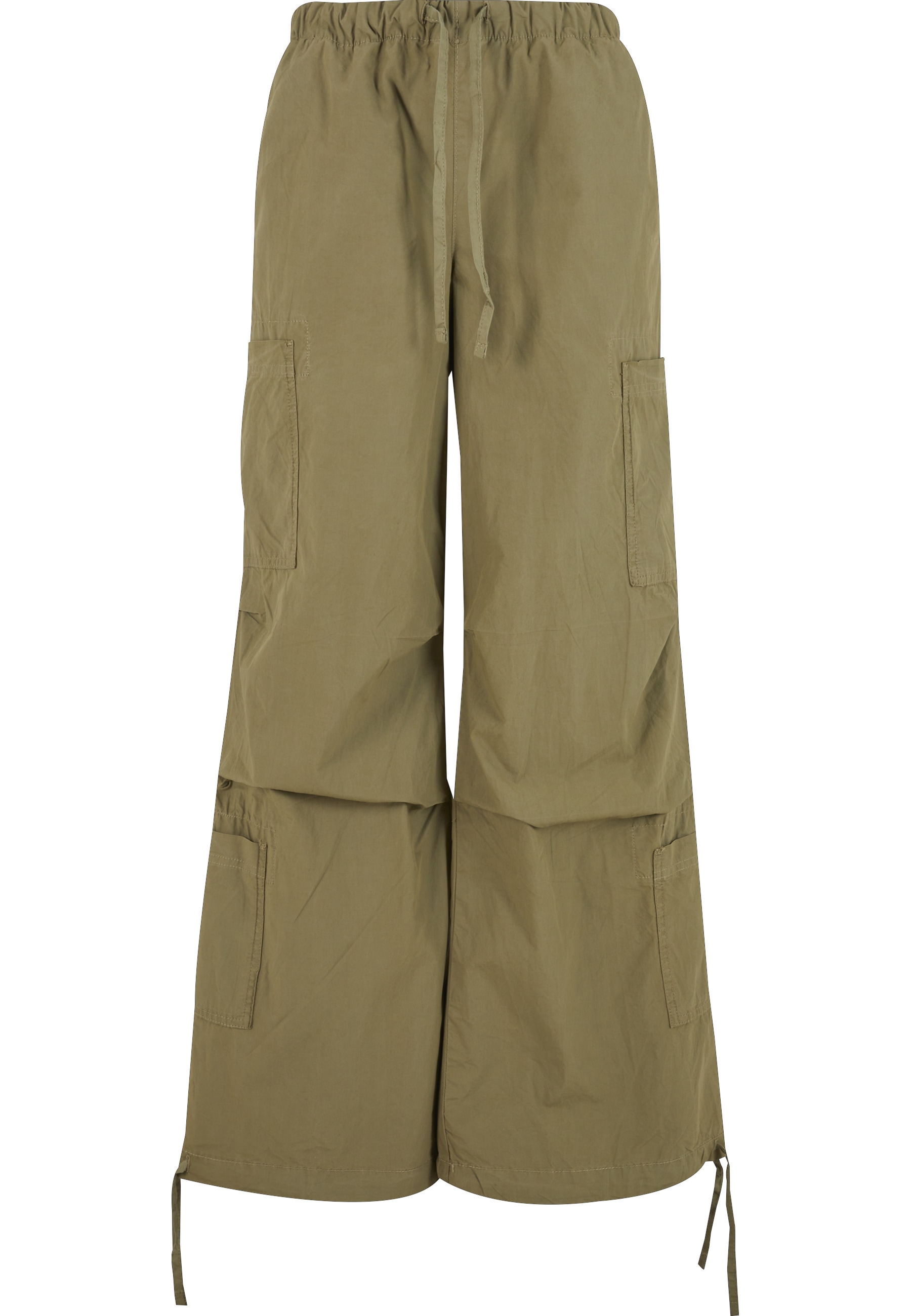 URBAN CLASSICS Cargohose "Urban Classics Ladies Cotton Cargo Parashute Pants"