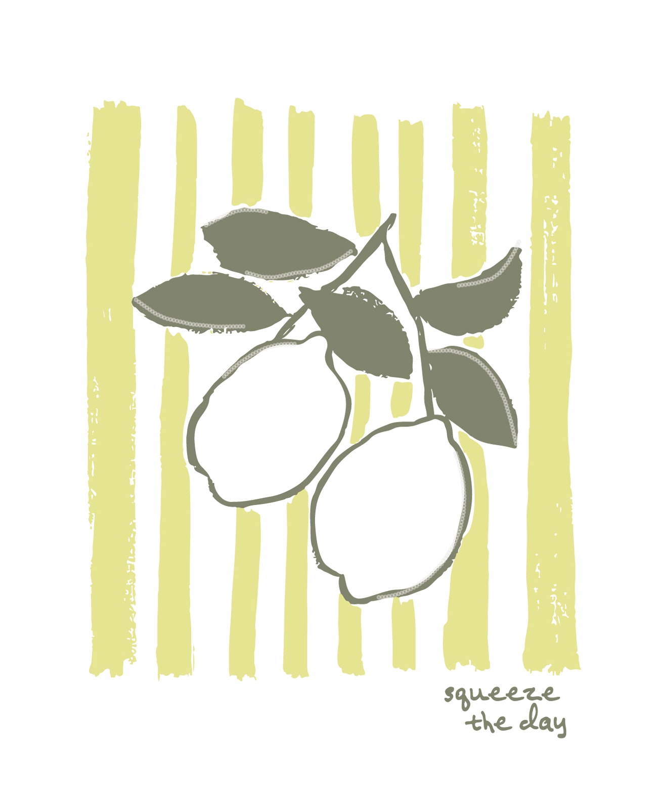 s.Oliver Kunstdruck "Zitronen "Squeeze the day"" Kunst  Obst  Obst Bilder günstig online kaufen