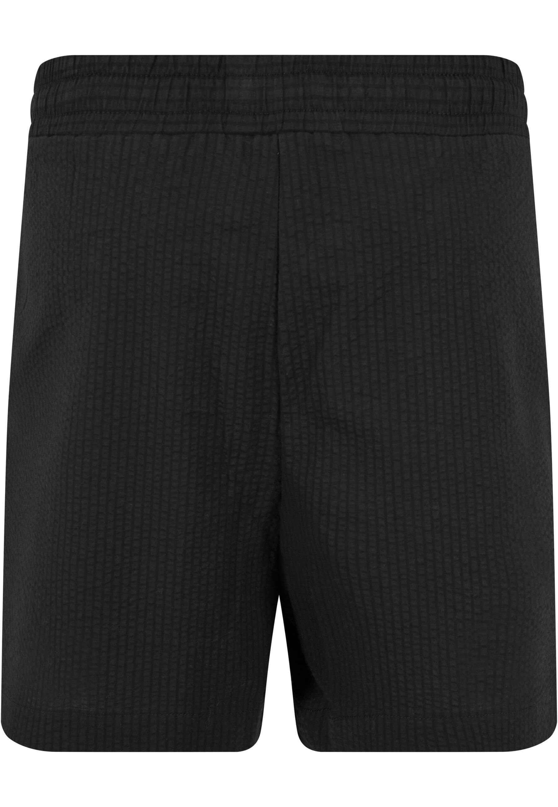URBAN CLASSICS Shorts »Urban Classics Damen Ladies Seersucker Shorts«, (1 tlg.)
