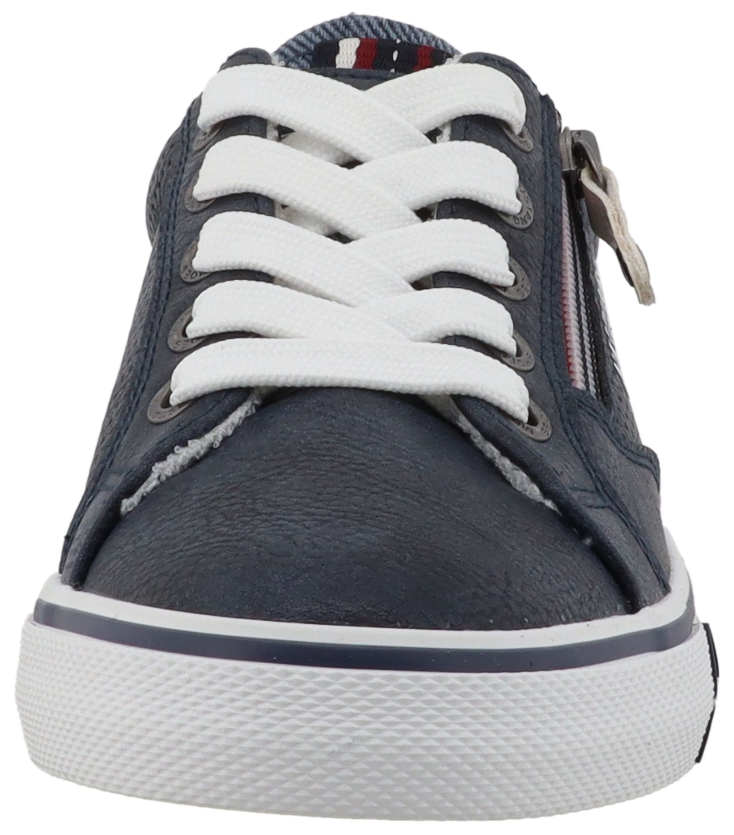 Mustang Shoes Sneaker »Inken«  Freizeitschuh, Halbschuh, Schnürschuh mit Logoschriftzügen