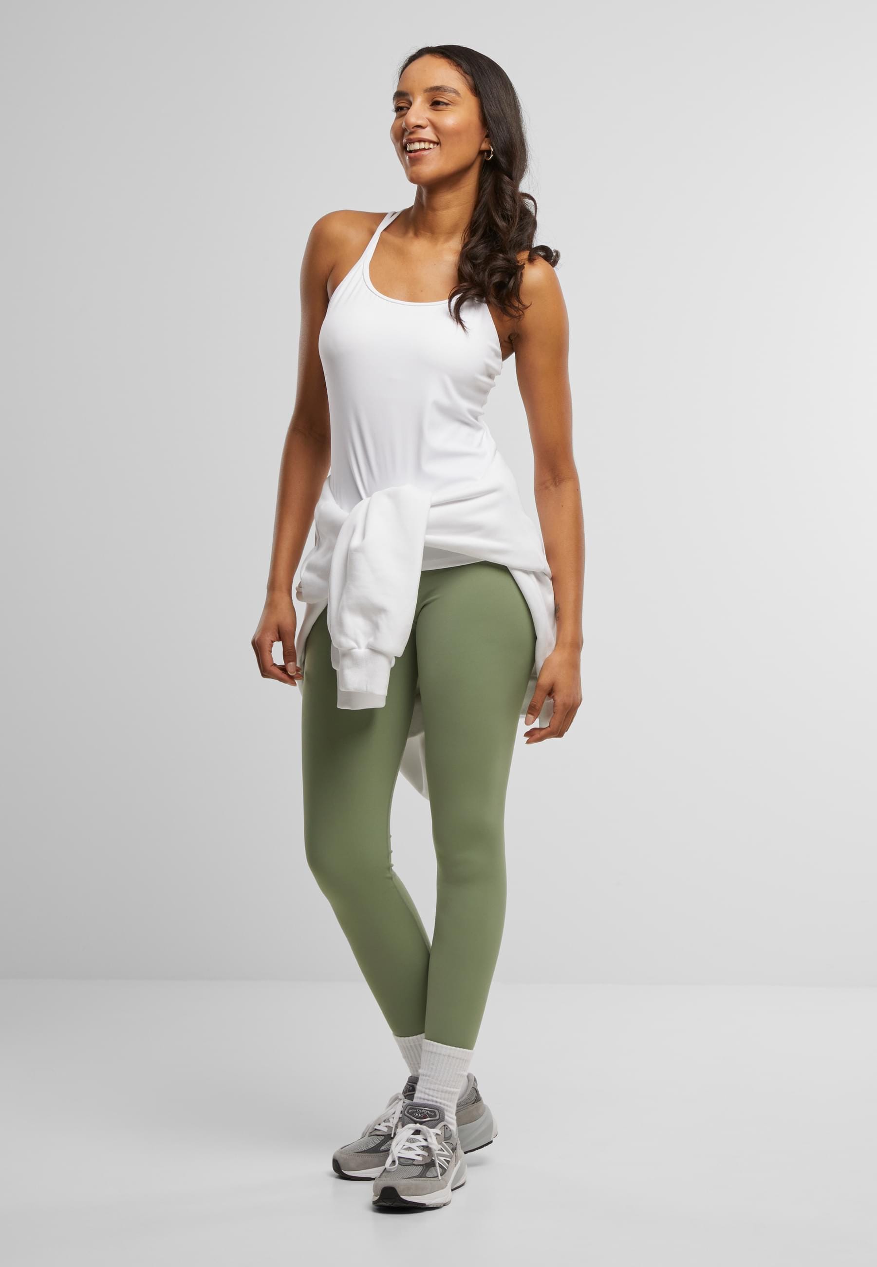 URBAN CLASSICS Muskelshirt »Urban Classics Ladies Sports Top Ladies Sports Top«, (1 tlg.)