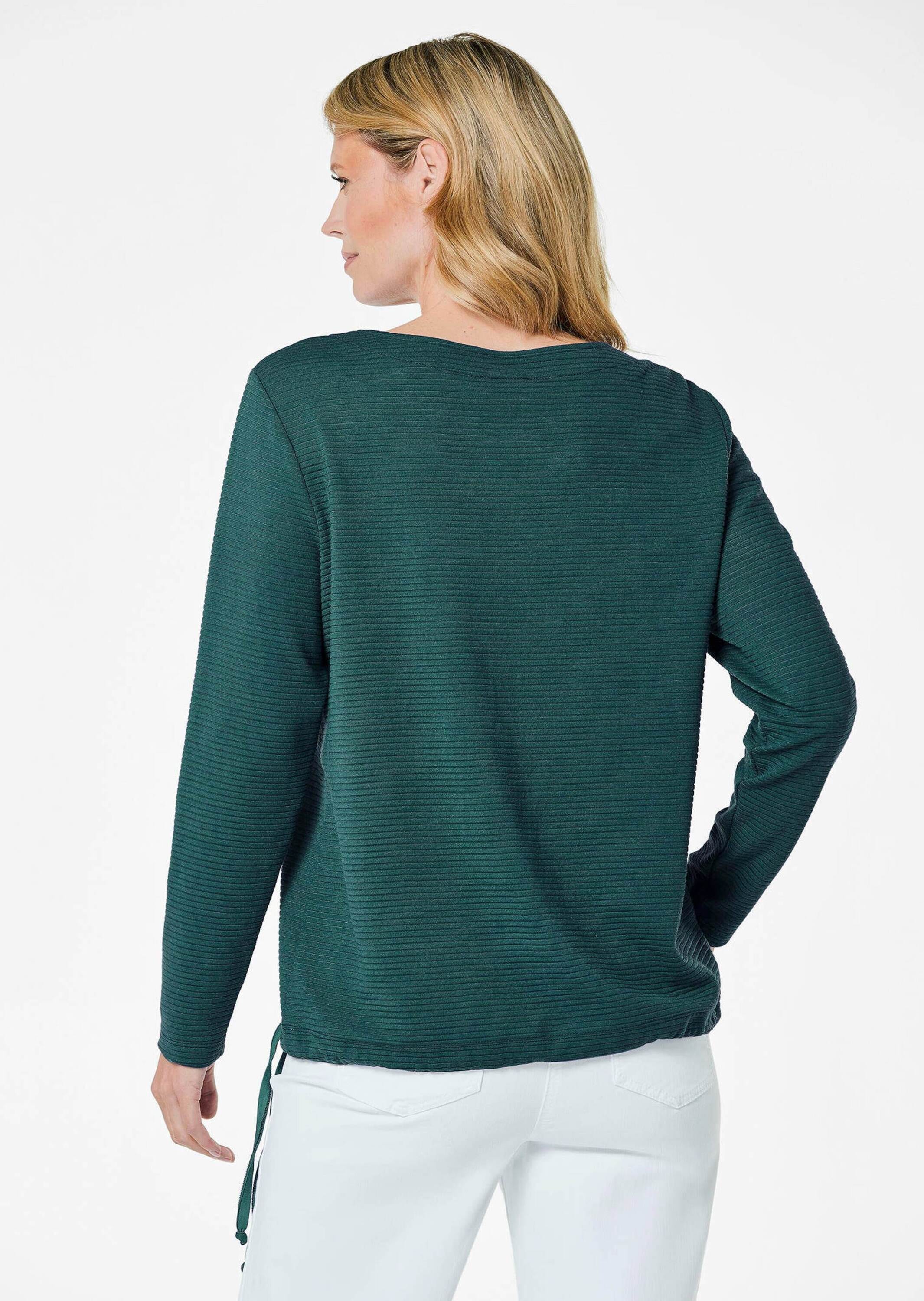 GOLDNER Kurzarmshirt »Kurzgröße Sweatshirt«