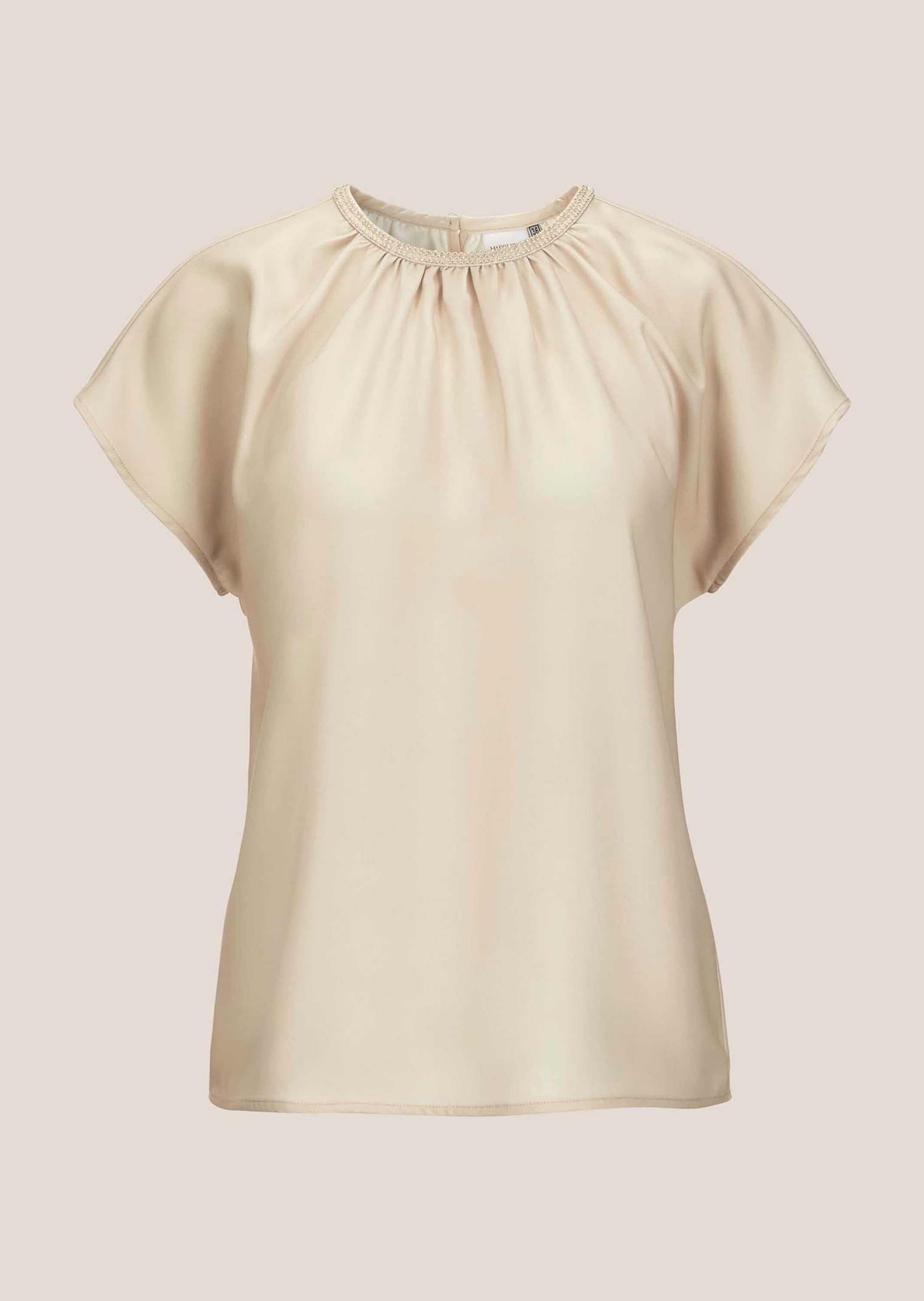 MADELEINE "Blusenshirt Sommerliches Freizeitshirt mit Falten"