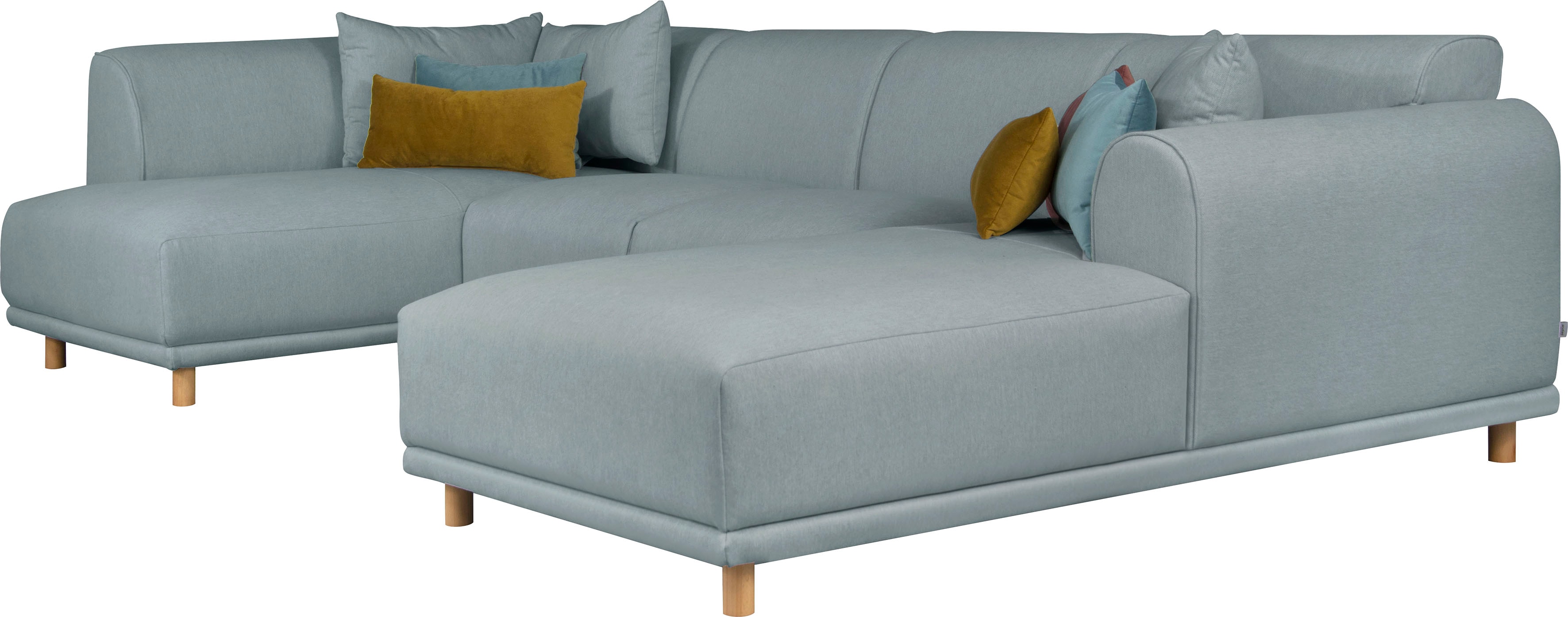 Thumbnail - OTTO home Wohnlandschaft "Maroon U-Form" in skandinavischem Design, mit losen Kissen