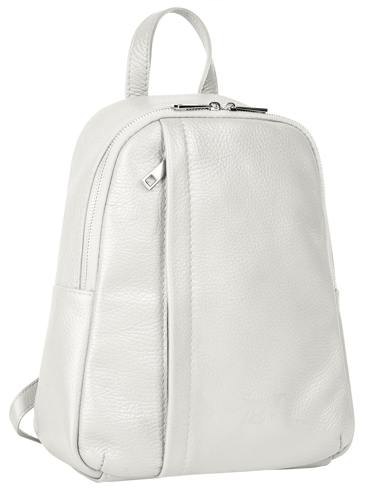 Samantha Look Cityrucksack, Echt Leder, Made in Italy