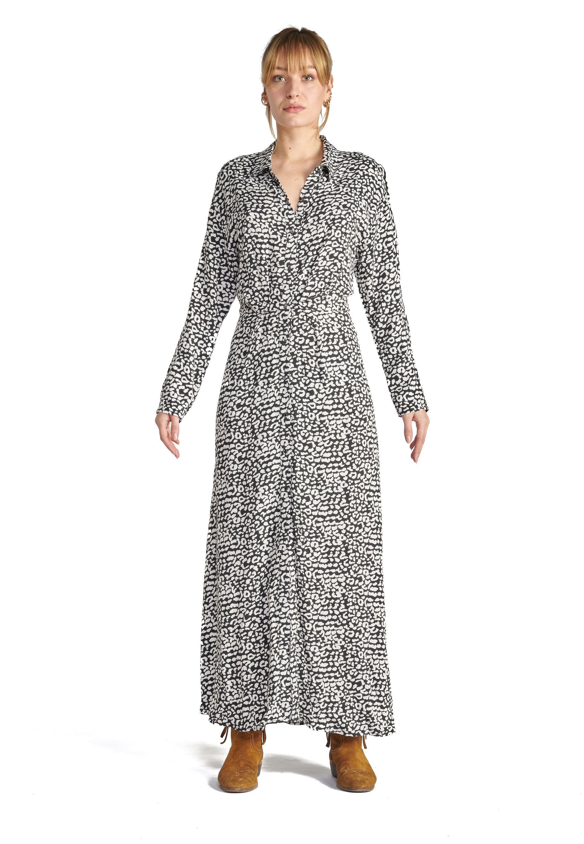 Le Temps Des Cerises Jerseykleid »ABYSS«, mit trendigem Allover-Muster kaufen