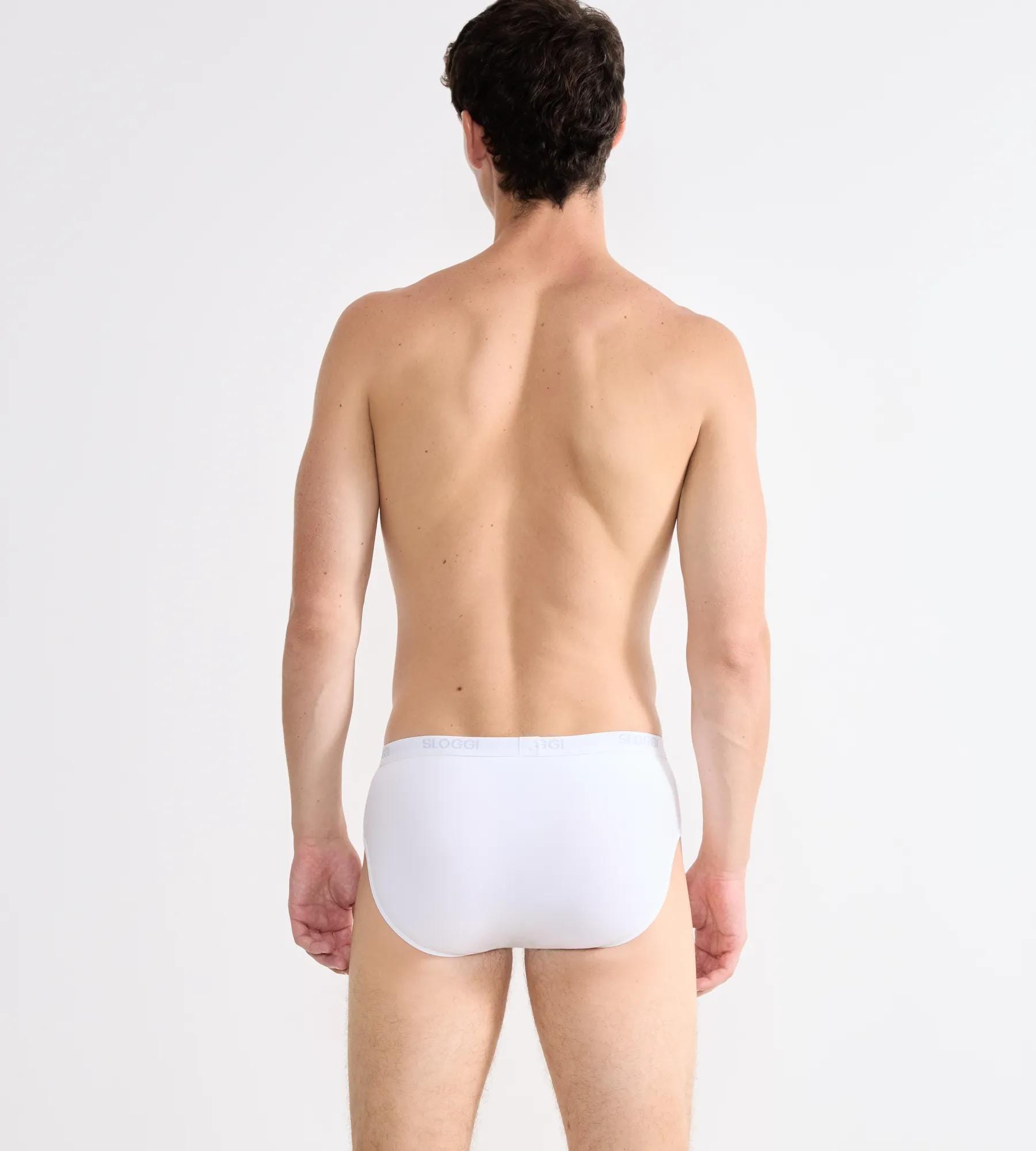 sloggi Midislip »Men Basic« 2er Pack,  perfekter Sitz, mit Eingriff