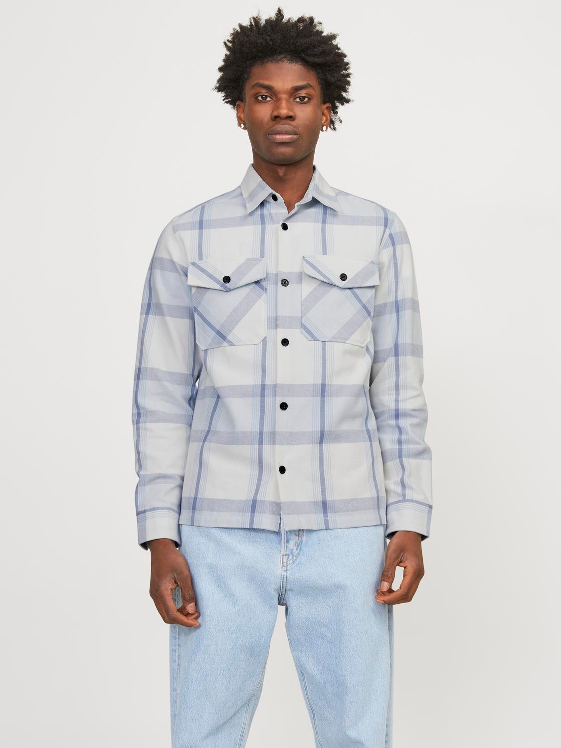 Jack & Jones Langarmhemd »JPRCCROY SPRING CHECK OVERSHIRT L/S SN«