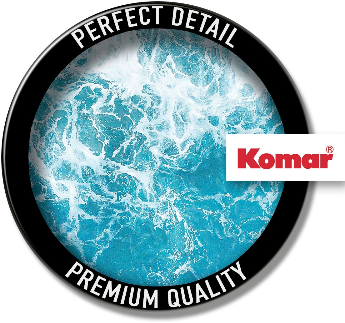 Komar Vliestapete »Digitaldruck Vlies - The Shore - Größe 250 x 250 cm«, bedruckt, Wohnzimmer, Schlafzimmer