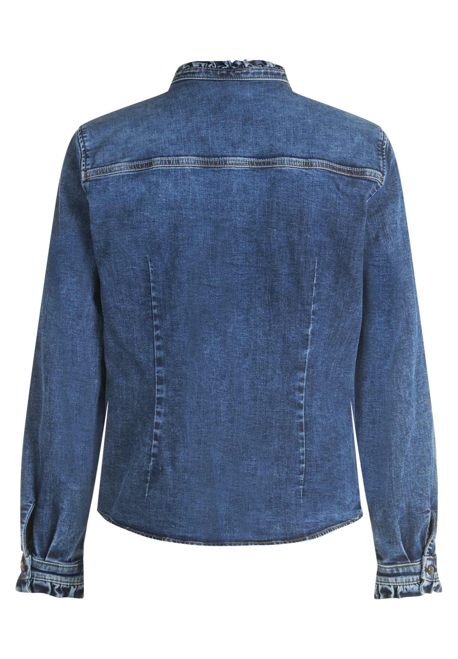 Cartoon Jeansbluse »Cartoon Jeansbluse mit Rüschen«