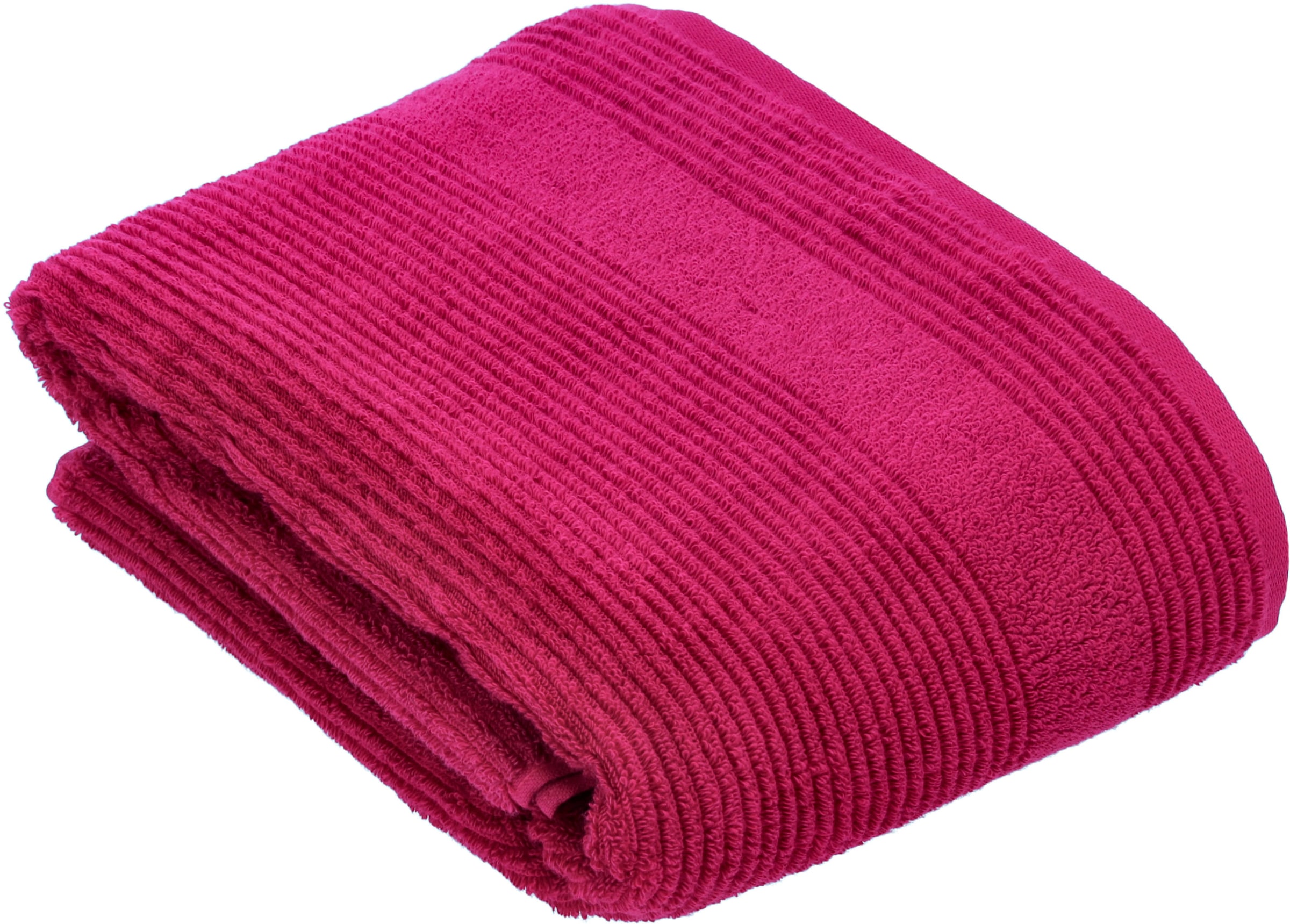 Badetuch VOSSEN, B:100cm L:150cm, lila, Webfrottier, Baumwolle, Handtücher, "Tomorrow"