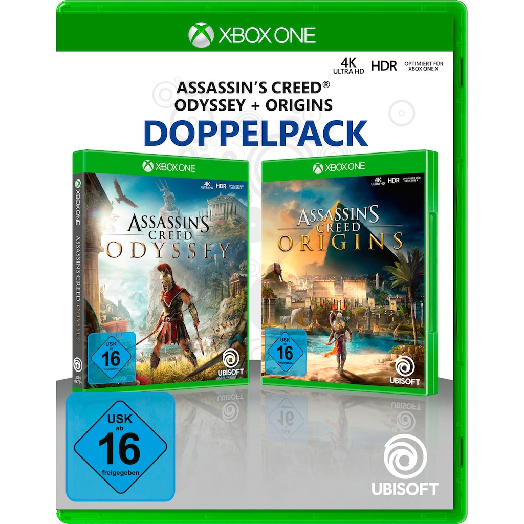 UBISOFT Spielesoftware »Assassin's Creed Odyssey + Origins Double Pack«, Xbox One