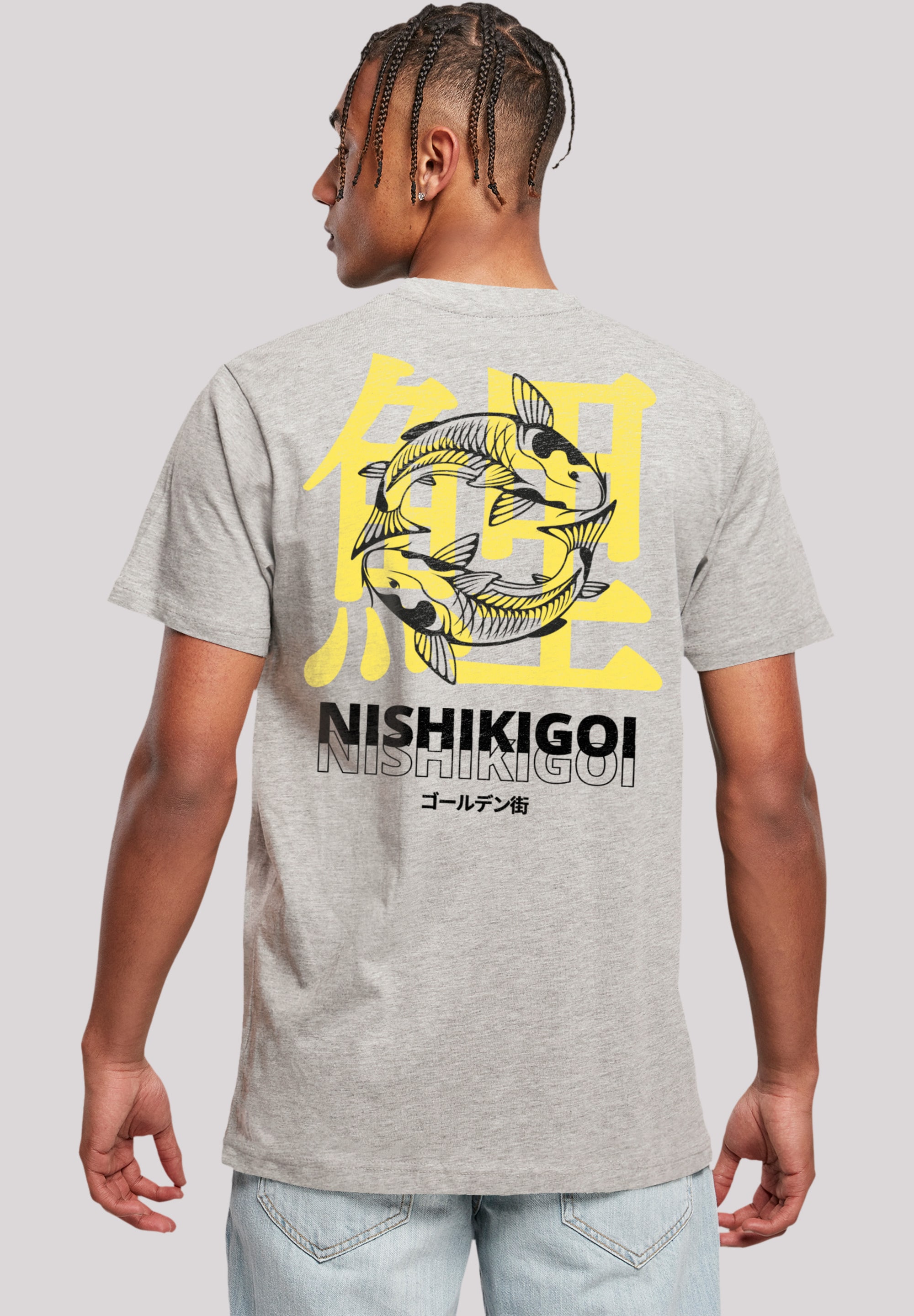 F4NT4STIC T-Shirt »Koi Golden Gai«, Print