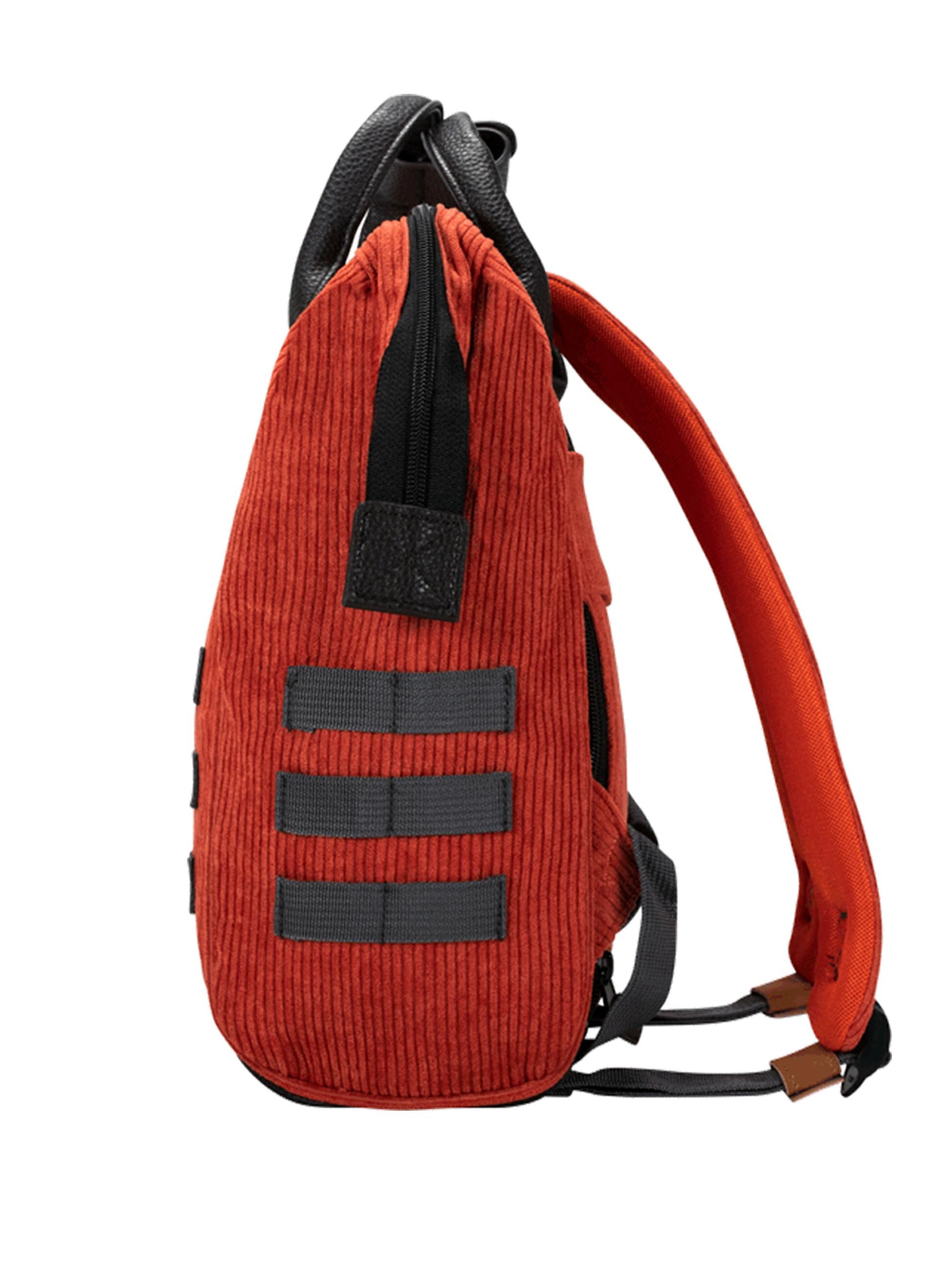 CABAIA Tagesrucksack »Adventurer S Cord«, Cord-Rucksack mit austauschbaren Vordertaschen