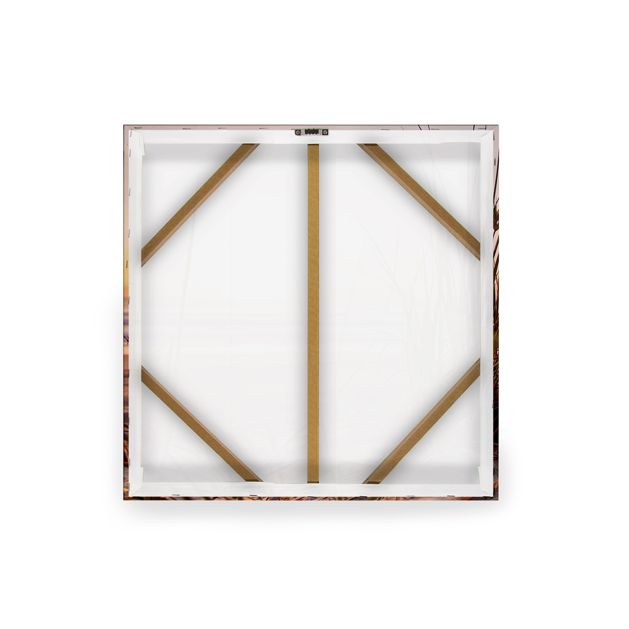Art for the home Leinwandbild »Outdoor Sonnenuntergang 50x50cm«, (1 St.)