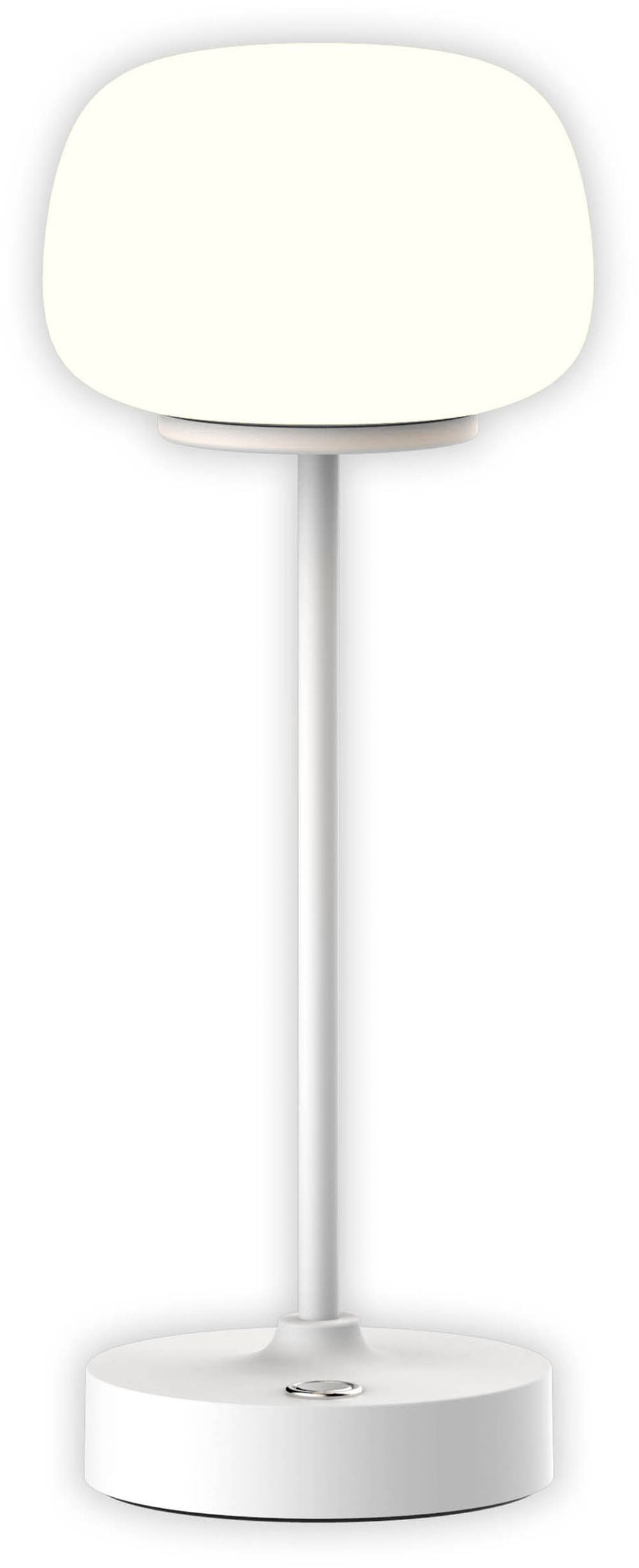 näve LED Tischleuchte »Pina«, 1 flammig, Leuchtmittel LED-Modul | LED wechselbar, Akku aufladbar, USB Typ C inkl. Kabel 100cm, Touch, dimmbar