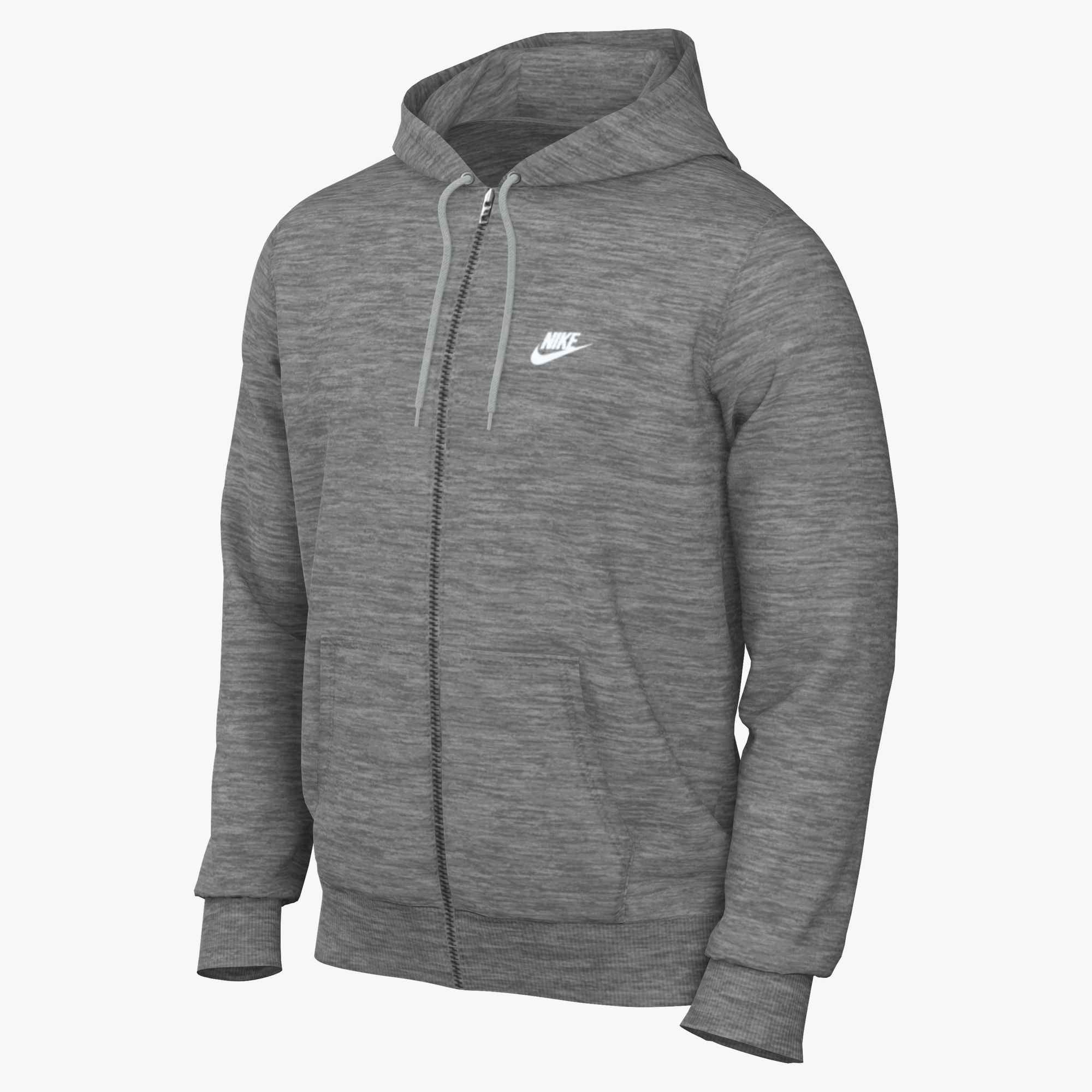 Nike Sportswear Kapuzensweatshirt »M NK CLUB FT FZ HOODIE«, mit Kapuze, Rundhalsausschnitt
