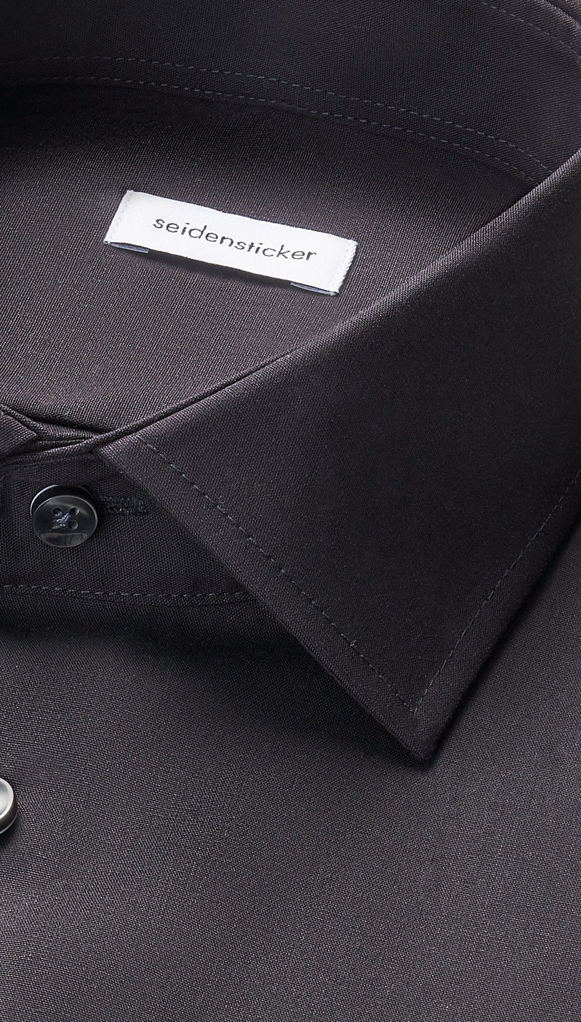 seidensticker Businesshemd »Schwarze Rose« Regular 1/2 Kentkragen Uni
