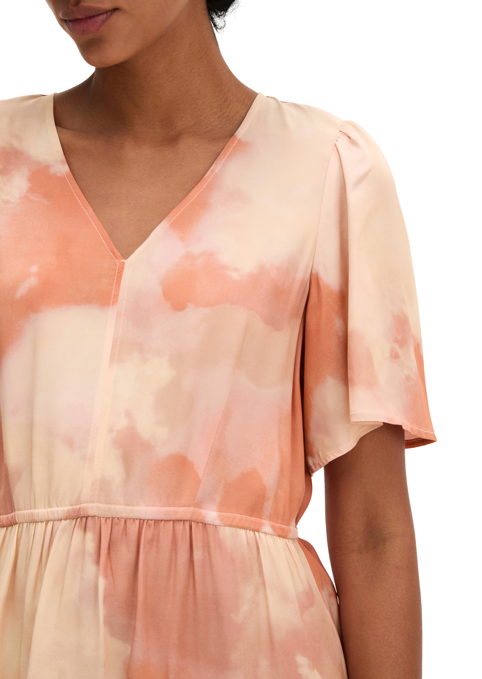 Marc O'Polo Druckkleid »aus fließendem Viskose-Twill«