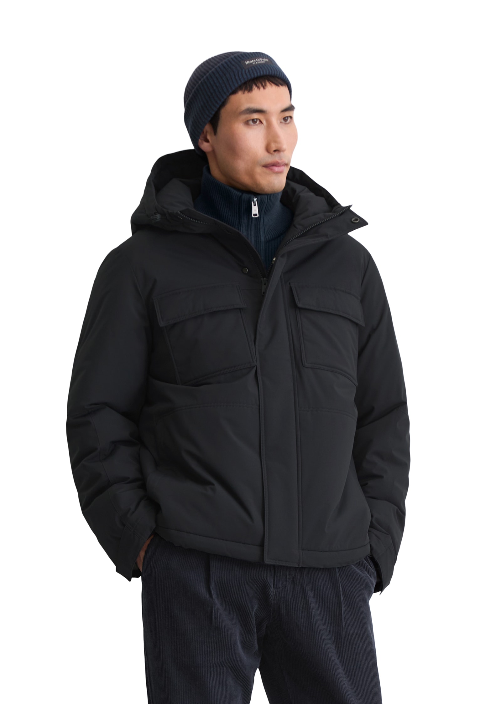 Marc OPolo Outdoorjacke, regular fit, mit weicher Wattierung günstig online kaufen