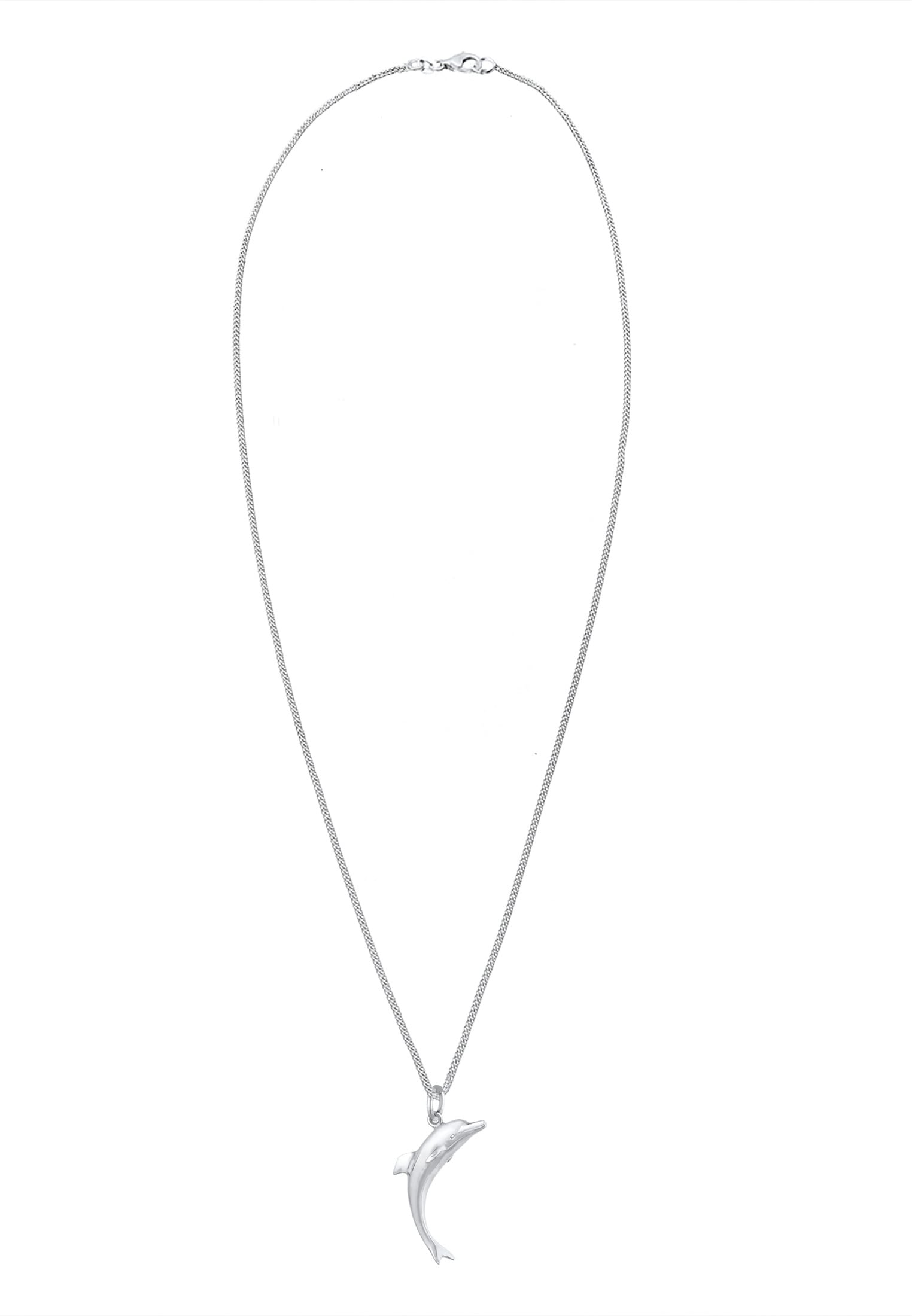 Elli Kette mit Anhänger »Halskette Anhänger Delphin 925 Sterling Silber«