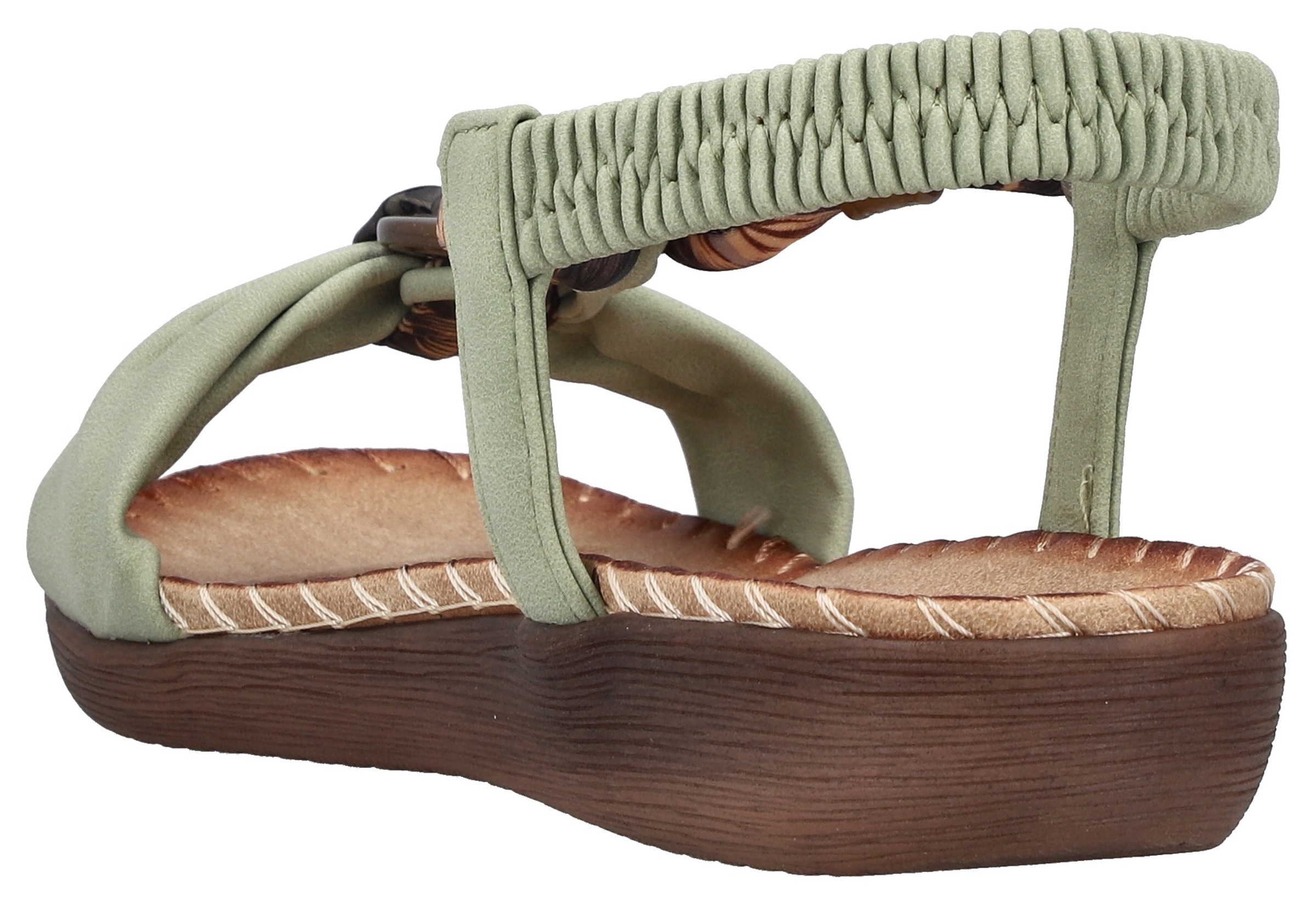 Rieker Sandale  Sommerschuh, Urlaubsschuh, Fersenriemchen mit Gummizug