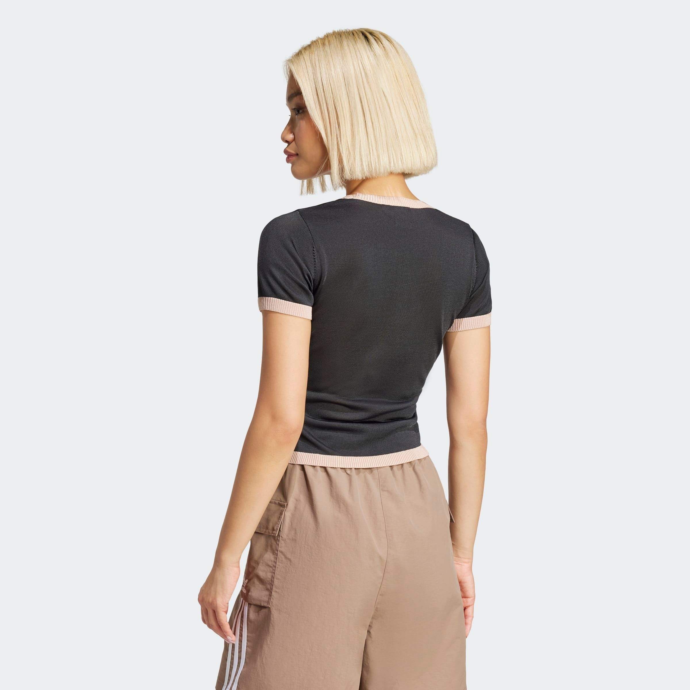 adidas Originals T-Shirt "KNITTED 3S TEE" günstig online kaufen