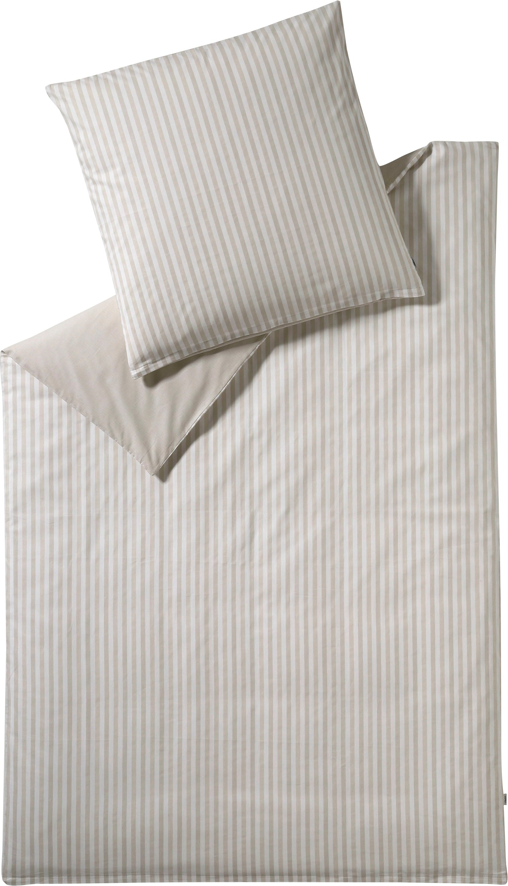 Esprit Wendebettwäsche »Herringbone« 2 Stk. mit Fischgrät-Muster