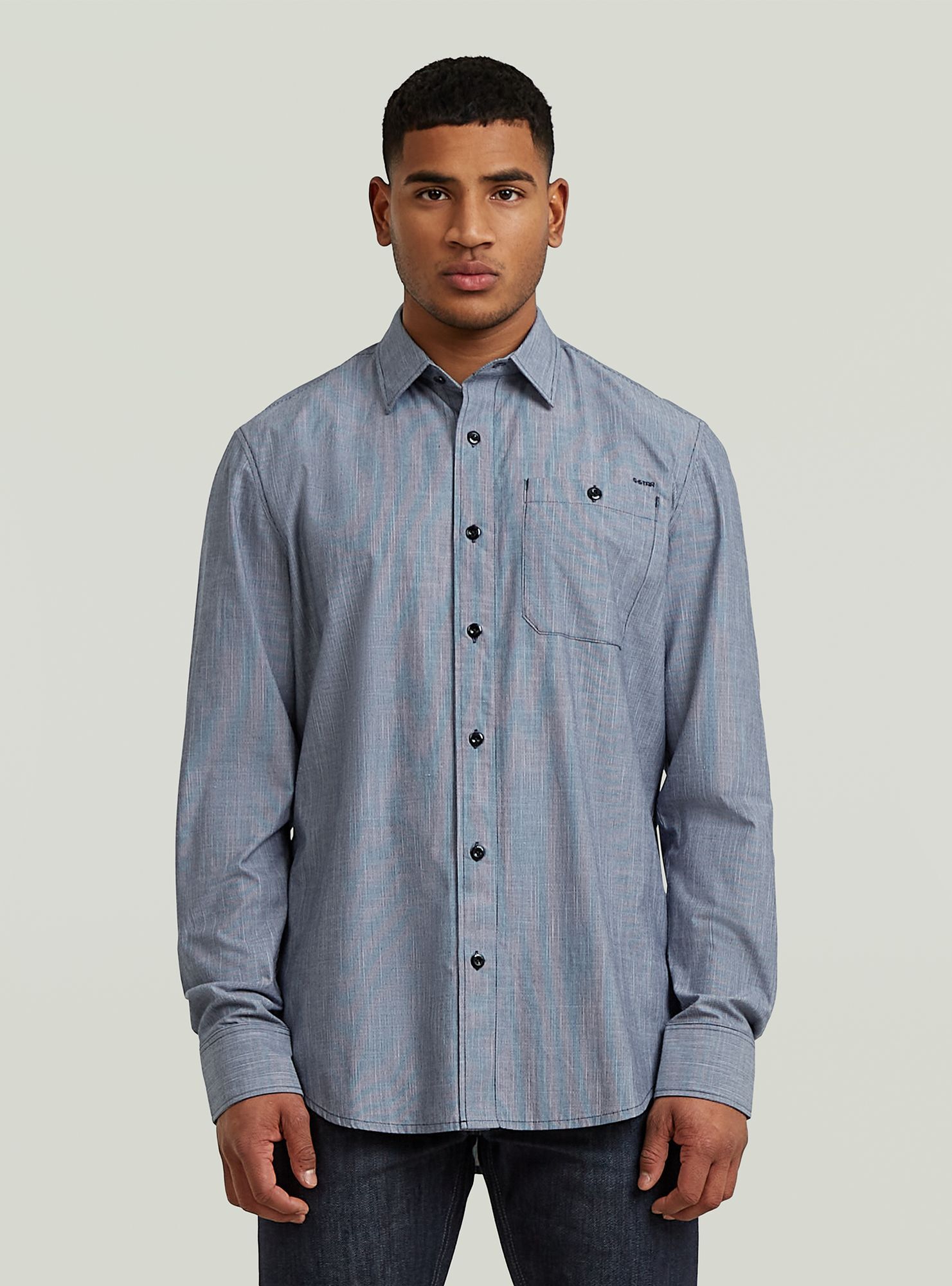 G-star Bristum 2.0 Long Sleeve Shirt Striped 2XL