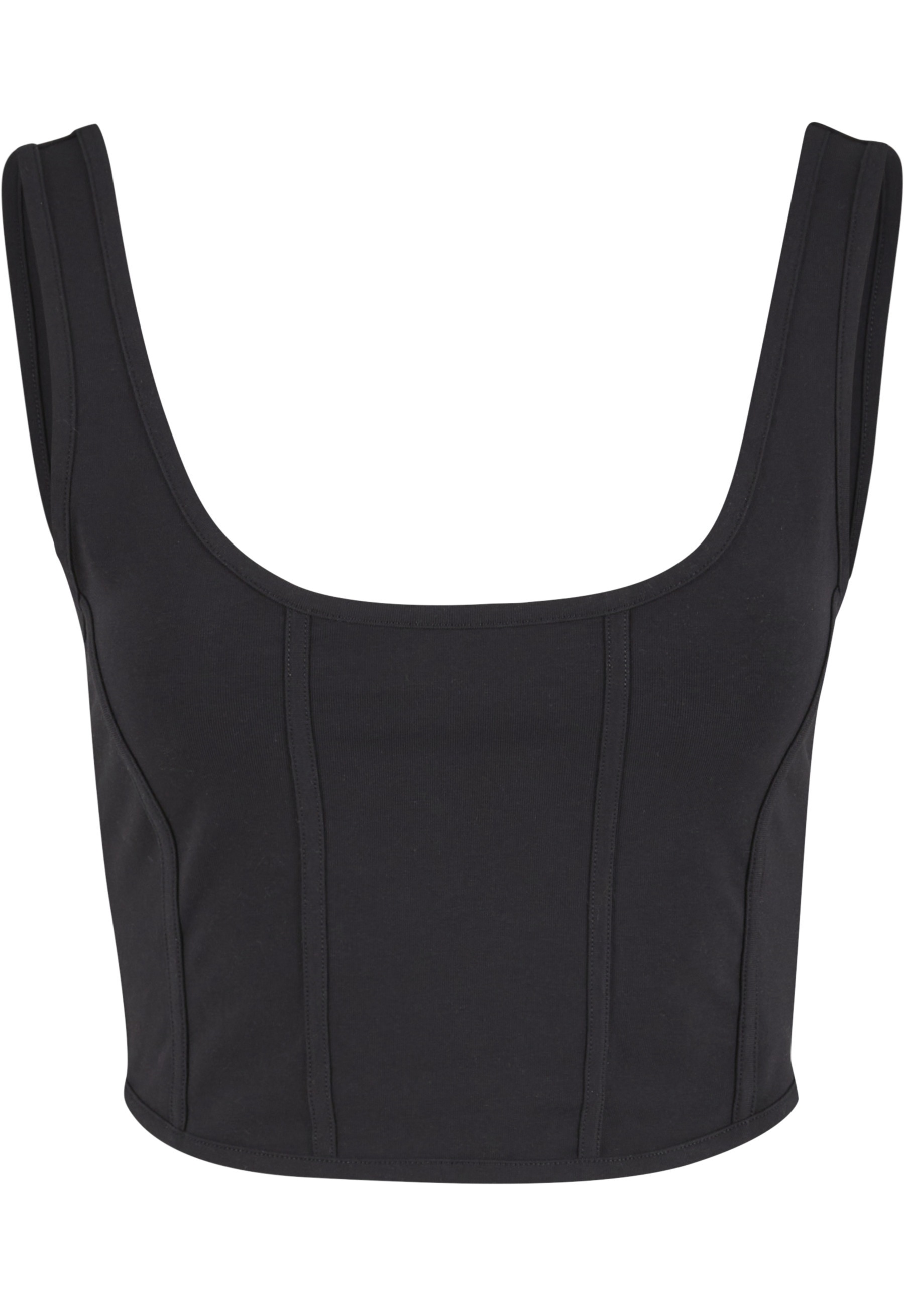 URBAN CLASSICS T-Shirt "Urban Classics Ladies Jersey Corsage Top" 1