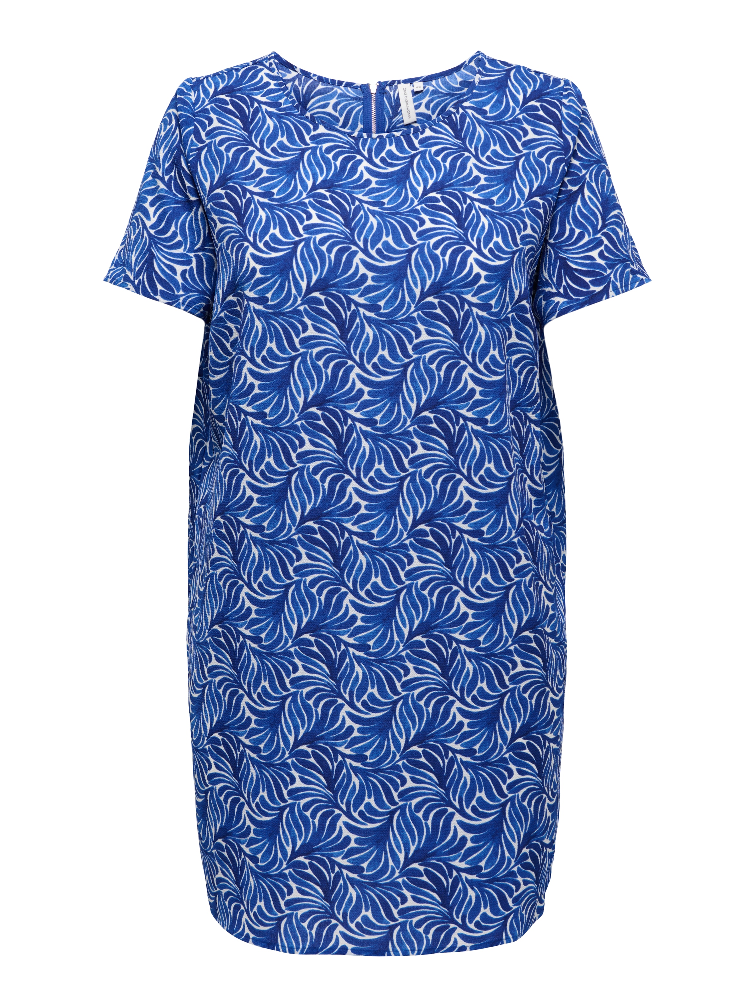 ONLY CARMAKOMA "CARLUX SS TUNIC DRESS WVN NOOS" Materialmix, loose fit günstig online kaufen