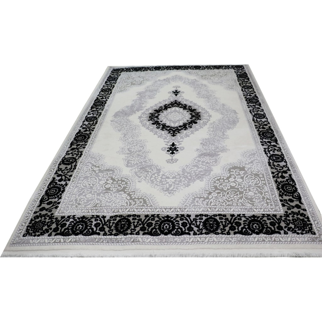 Wohnen Teppiche RESITAL The Voice of Carpet Teppich »Vestige 019«, rechteckig, 11 mm Höhe, Kurzflor, gewebt, Hoch-Tief-Struktur,