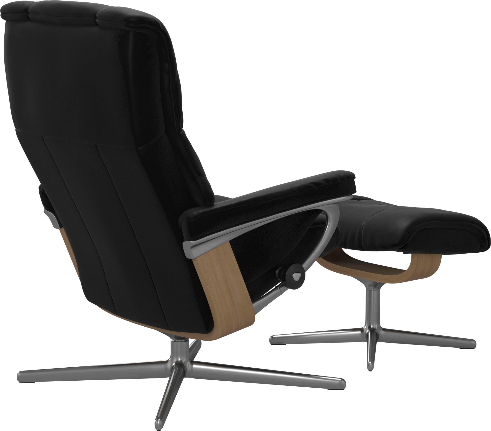 Stressless® Relaxsessel »Mayfair«, mit Cross Base, Größe S, M & L, Holzakzent Eiche