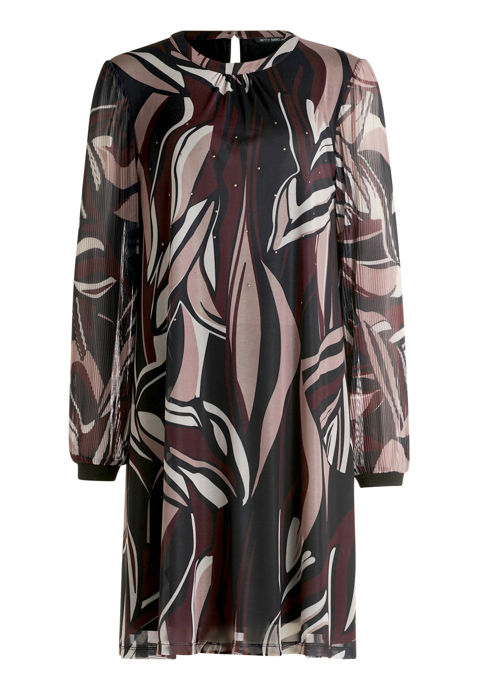Betty Barclay Chiffonkleid »Damen langarm« Ohne Tasche
