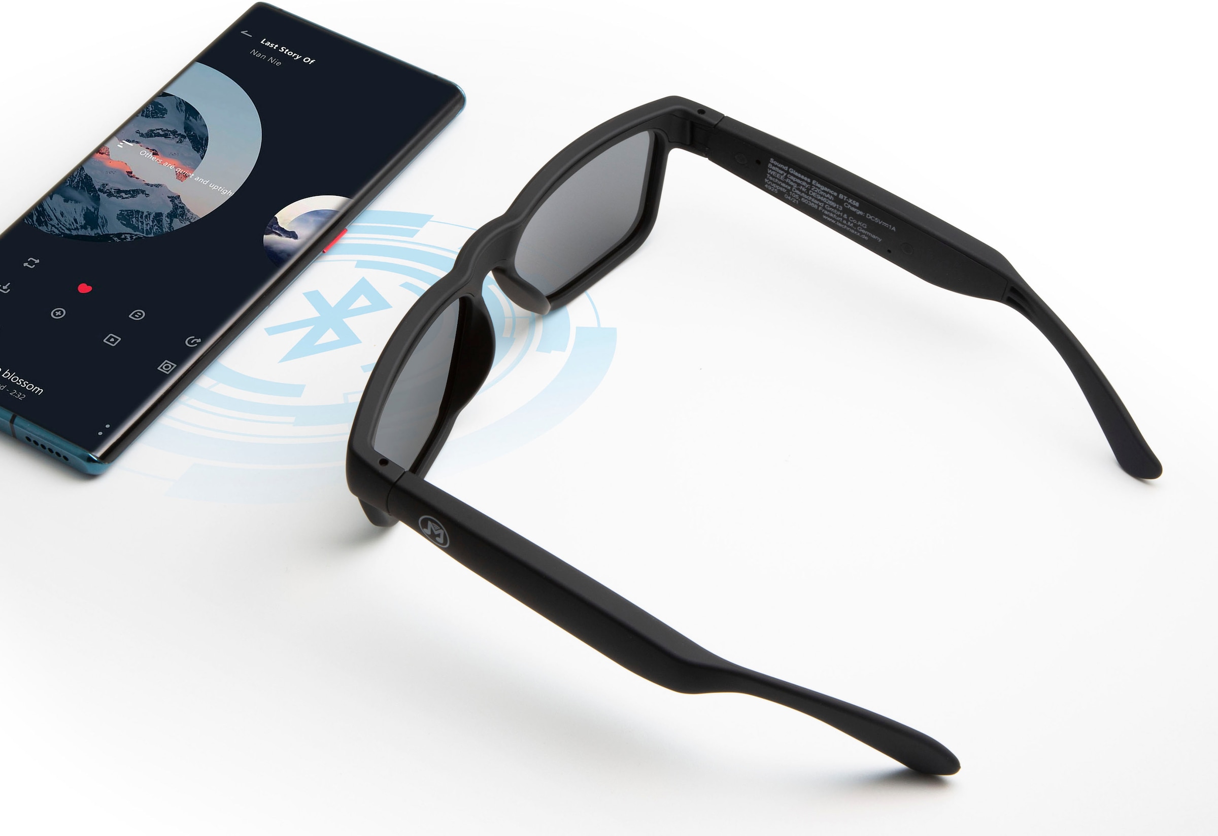 Technaxx Bluetooth-Soundbrille »Sound Glasses Elegance BT-X58«, Bluetooth