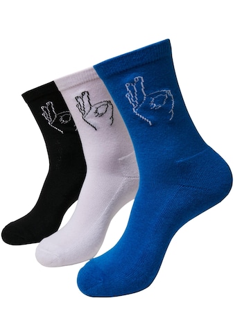 MisterTee Freizeitsocken »Unisex Salty Socks 3-Pack«, (1 Paar)