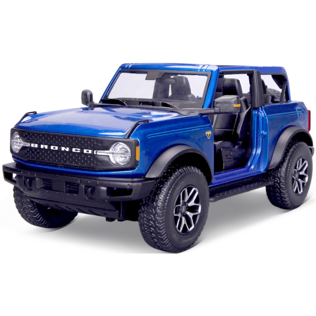 Maisto® Sammlerauto »Ford Bronco ´21, no doors Badlands«, 1:18