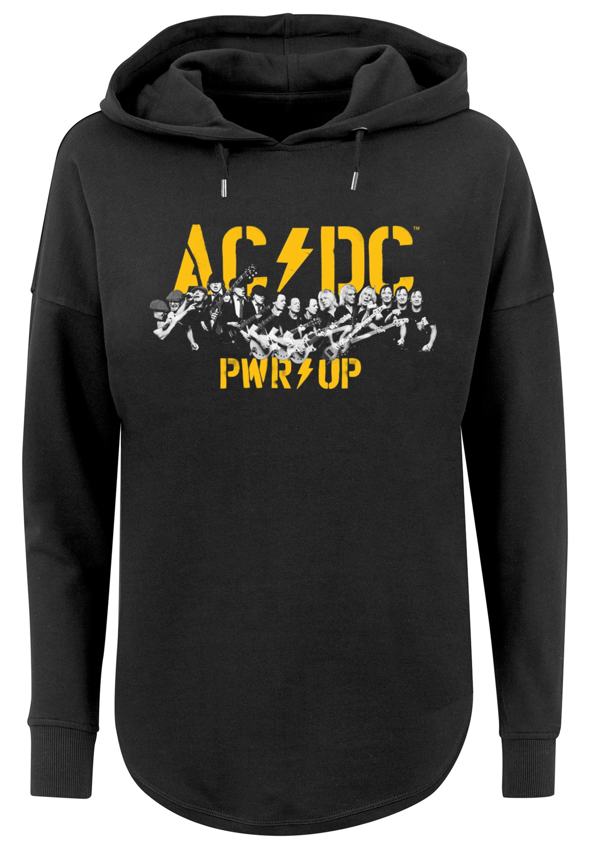 F4NT4STIC Kapuzenpullover »ACDC Rock Band PWRUP Portrait Motion«, Print