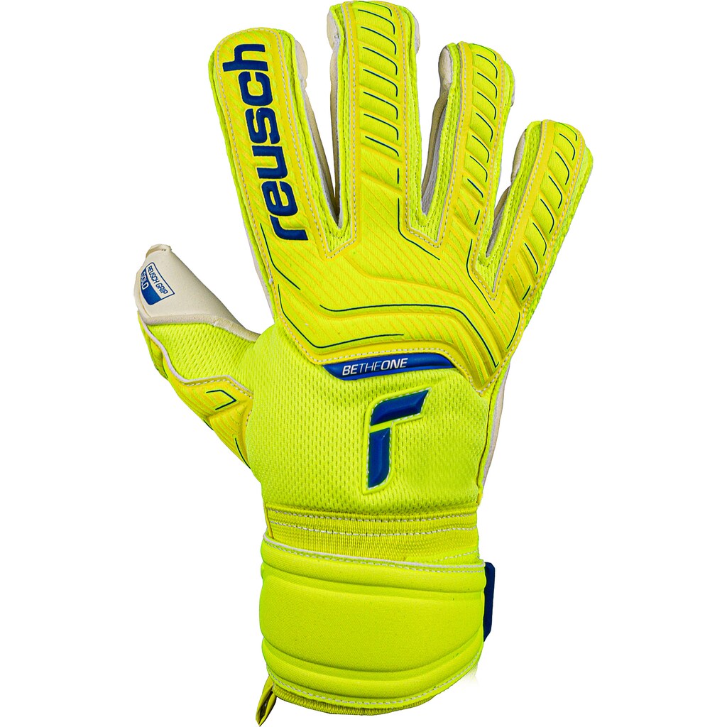 Reusch Torwarthandschuhe »Attrakt Gold Evolution Cut«, mit optimalem Grip