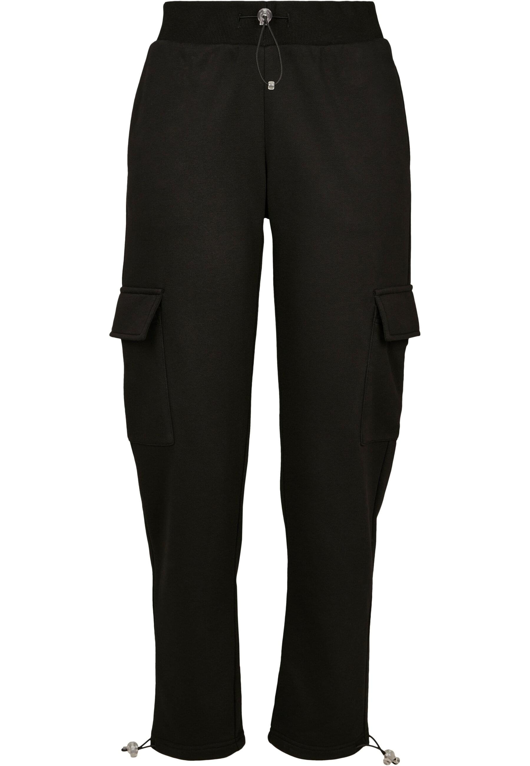 URBAN CLASSICS Cargohose "Urban Classics Damen Ladies Cargo Terry Pants", (1 tlg.)