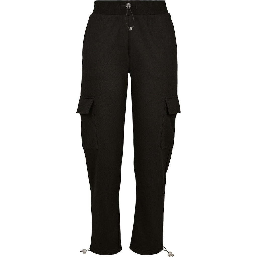 URBAN CLASSICS Cargohose »Damen Ladies Cargo Terry Pants«, (1 tlg.)