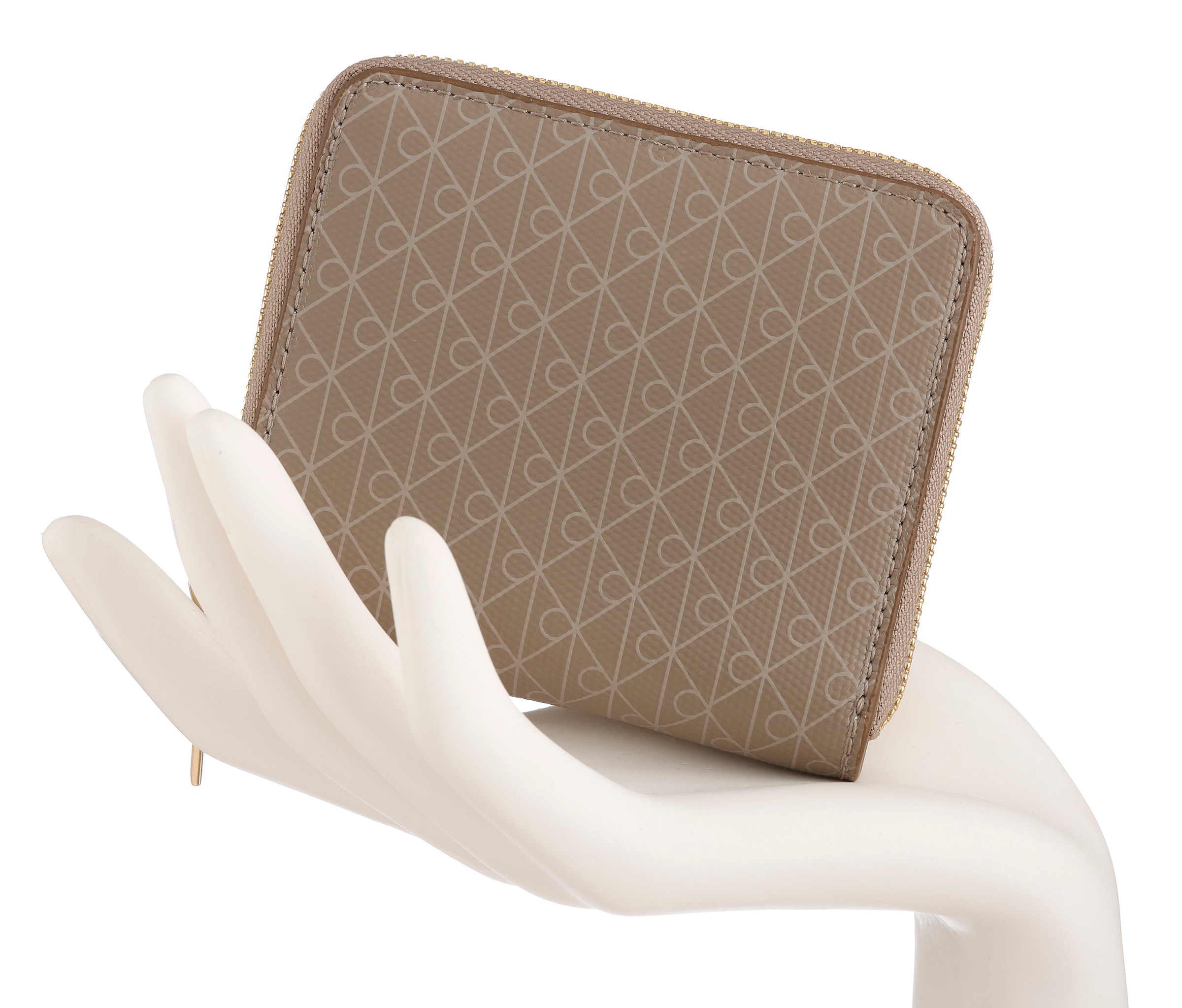 Calvin Klein Geldbörse "AOP SQUARE ZIP AROUND" günstig online kaufen