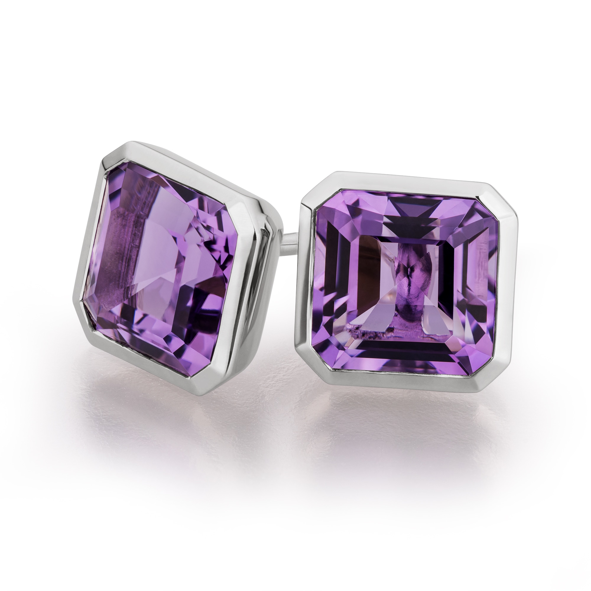 Orolino Paar Ohrstecker »585 Gold Amethyst«