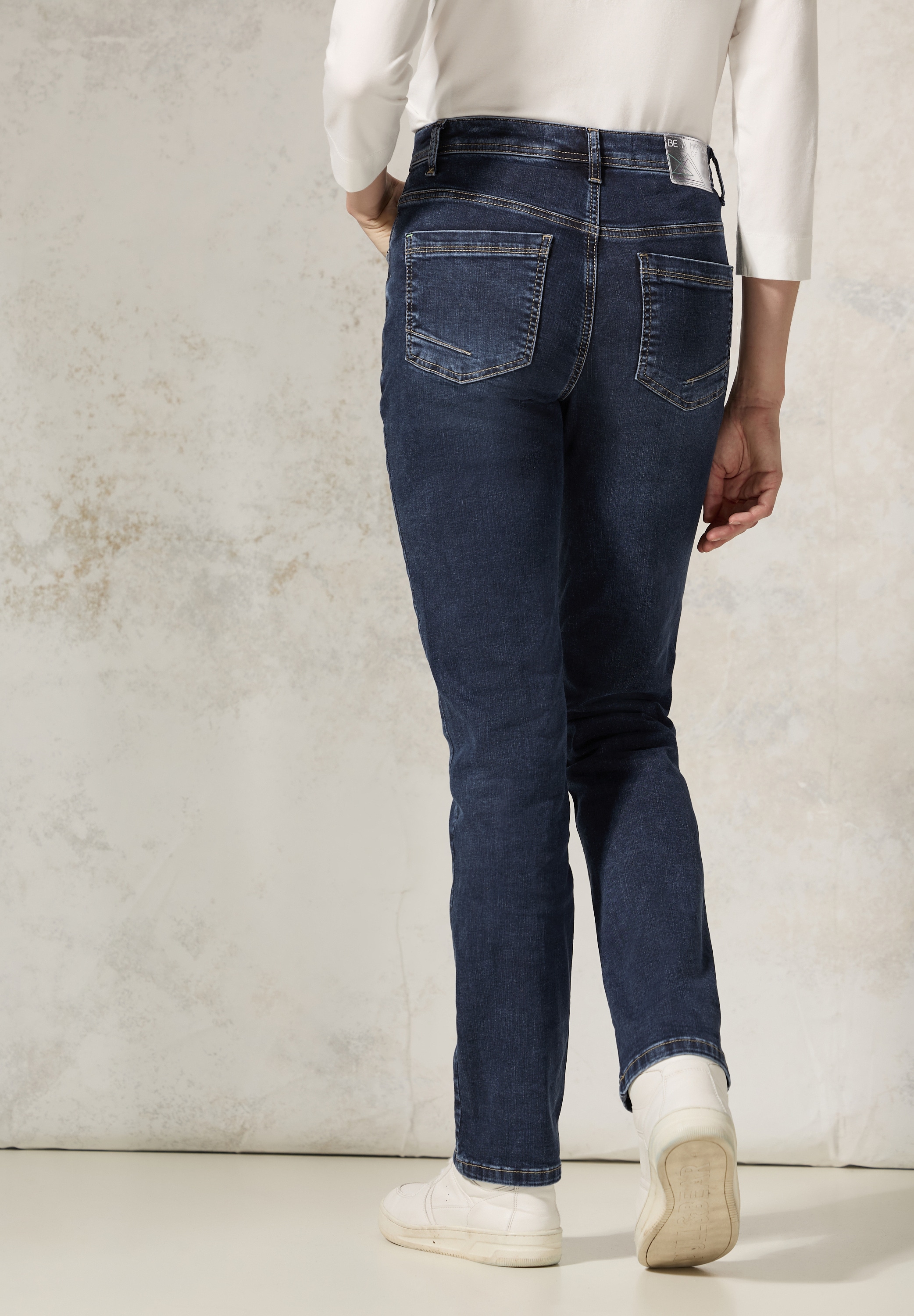 Cecil Comfort-fit-Jeans, Middle Waist