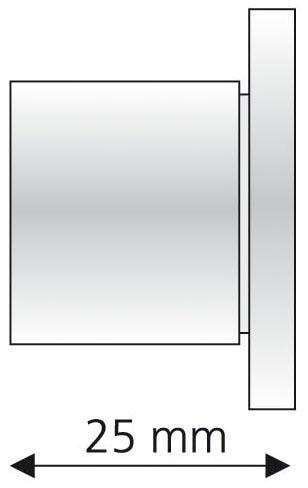 Liedeco Wandbefestigung, (1 St.), für Gardinenstangen Ø 16 mm