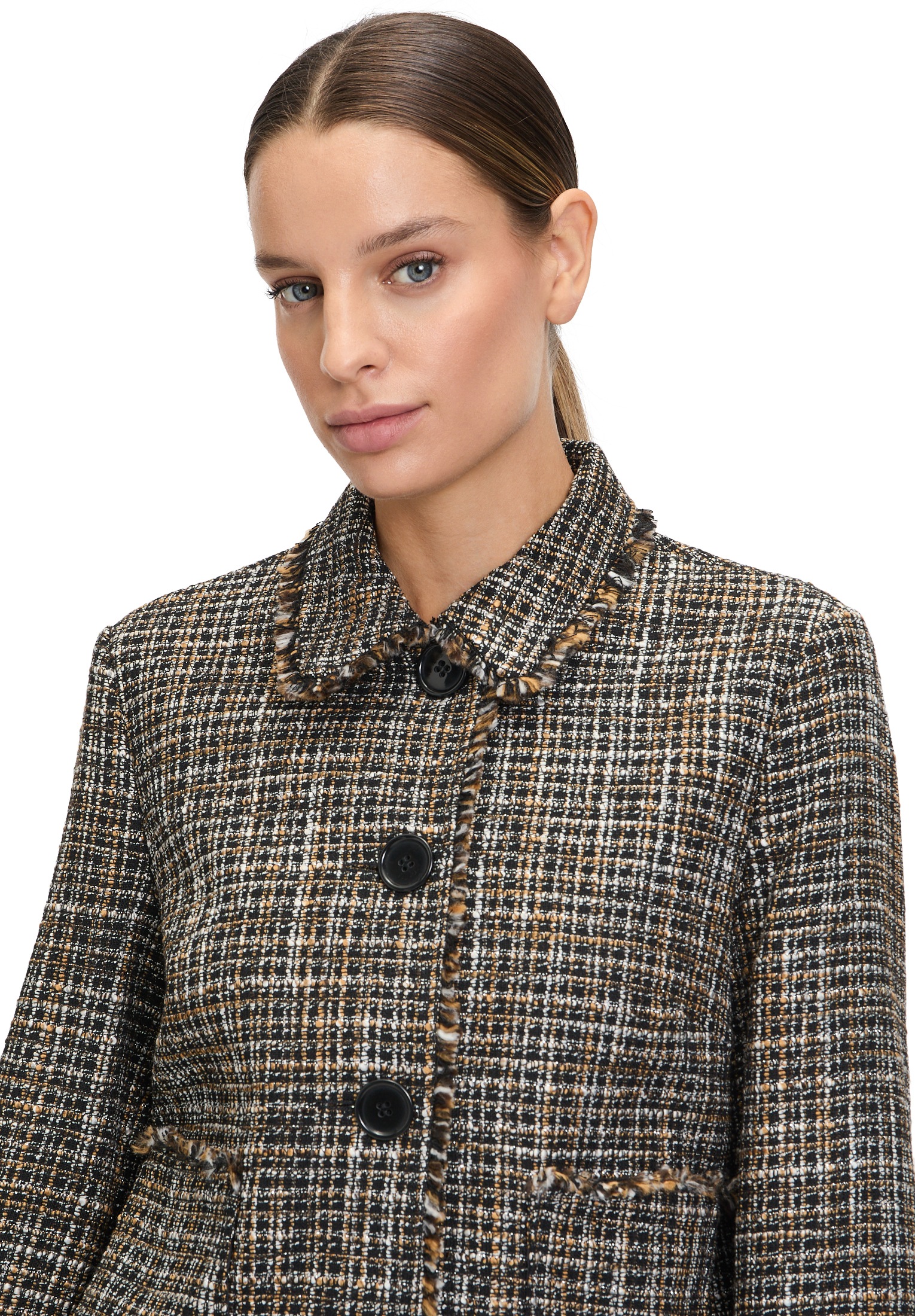 Betty Barclay Jackenblazer »Betty Barclay Damen Casual-Blazer mit Fransen«, Material