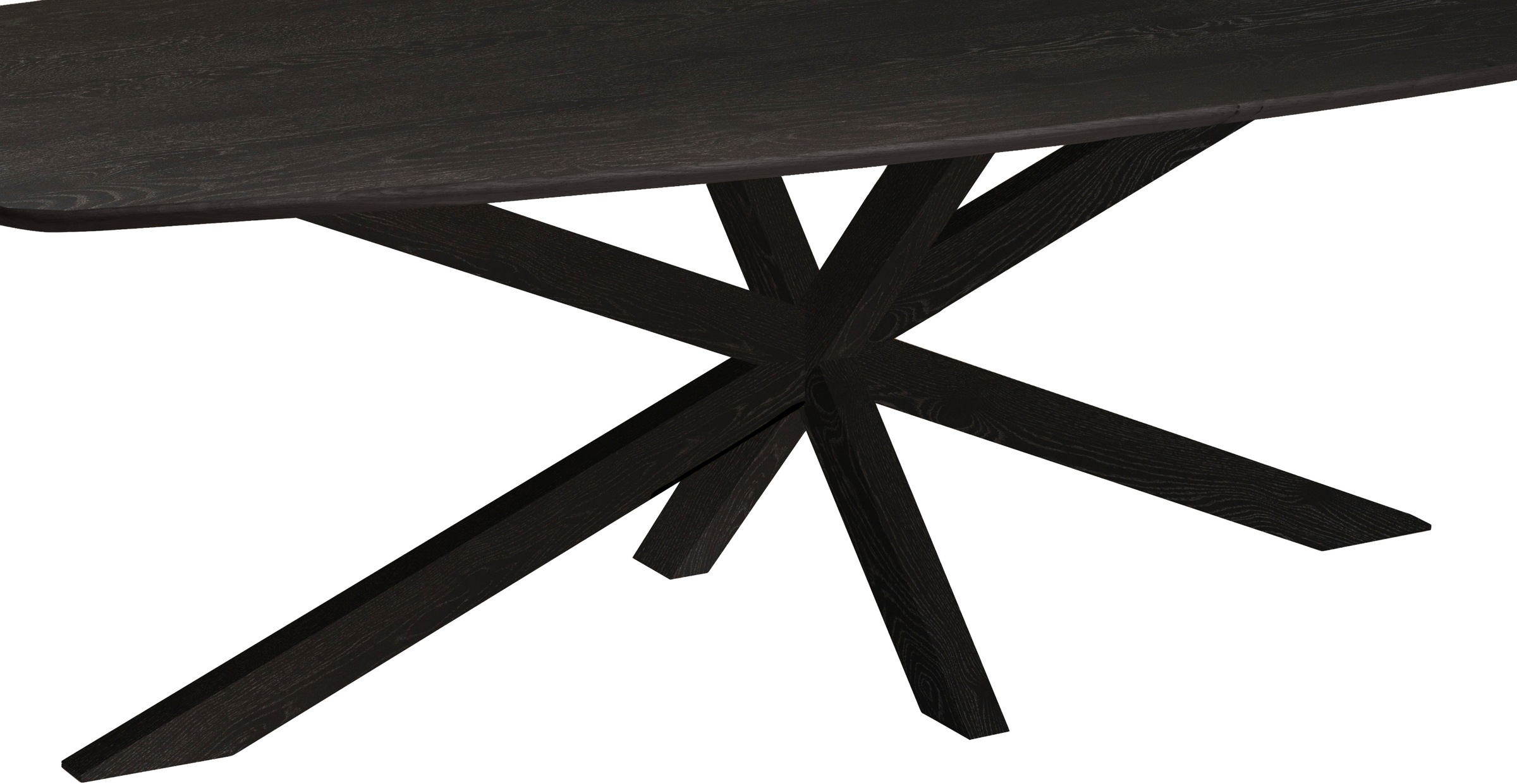 OMG Design Esstisch »Nottingham« 1 Stk. tlg. Eiche Massivholz, mit Spider-Gestell